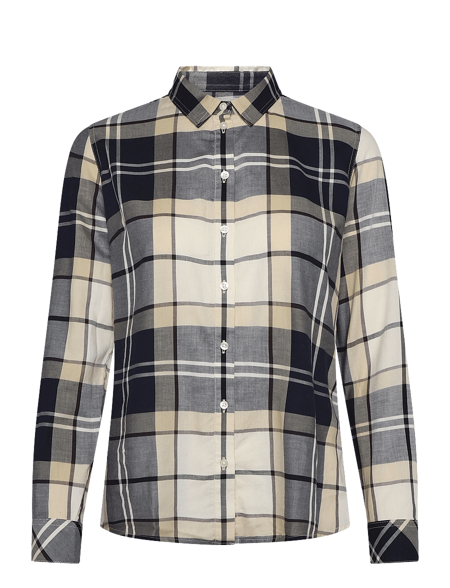 Barbour - Barbour Bredon Check Shirt - long-sleeved shirts - lt birchwood tartan - 0
