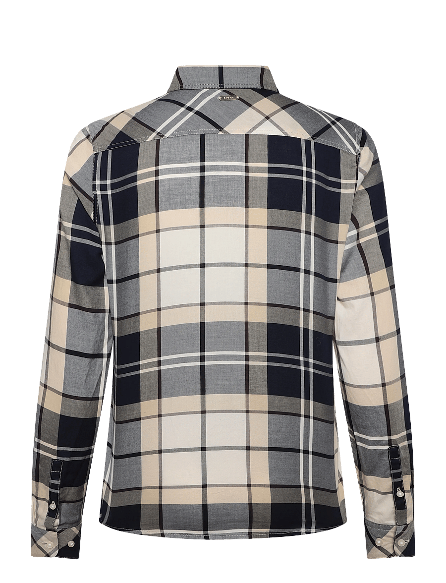 Barbour - Barbour Bredon Check Shirt - long-sleeved shirts - lt birchwood tartan - 1