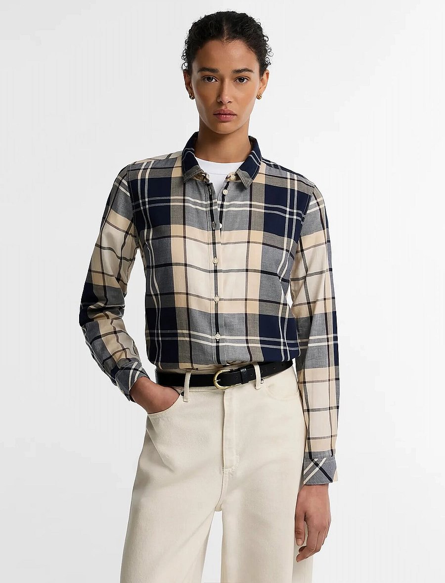 Barbour - Barbour Bredon Check Shirt - pikkade varrukatega särgid - lt birchwood tartan - 0