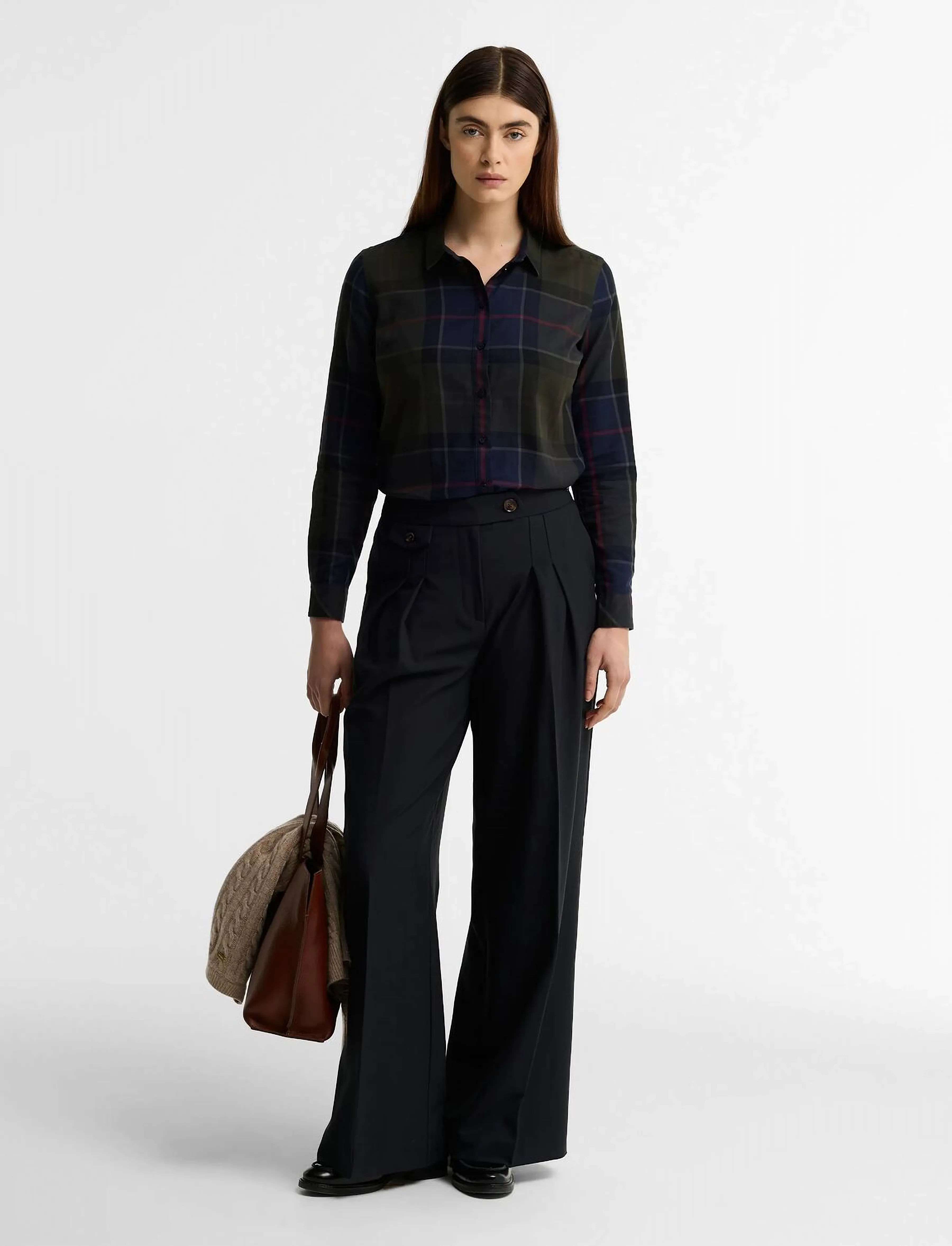 Barbour - Barbour Bredon Check Shirt - langärmlige hemden - shadow classic tartan - 3