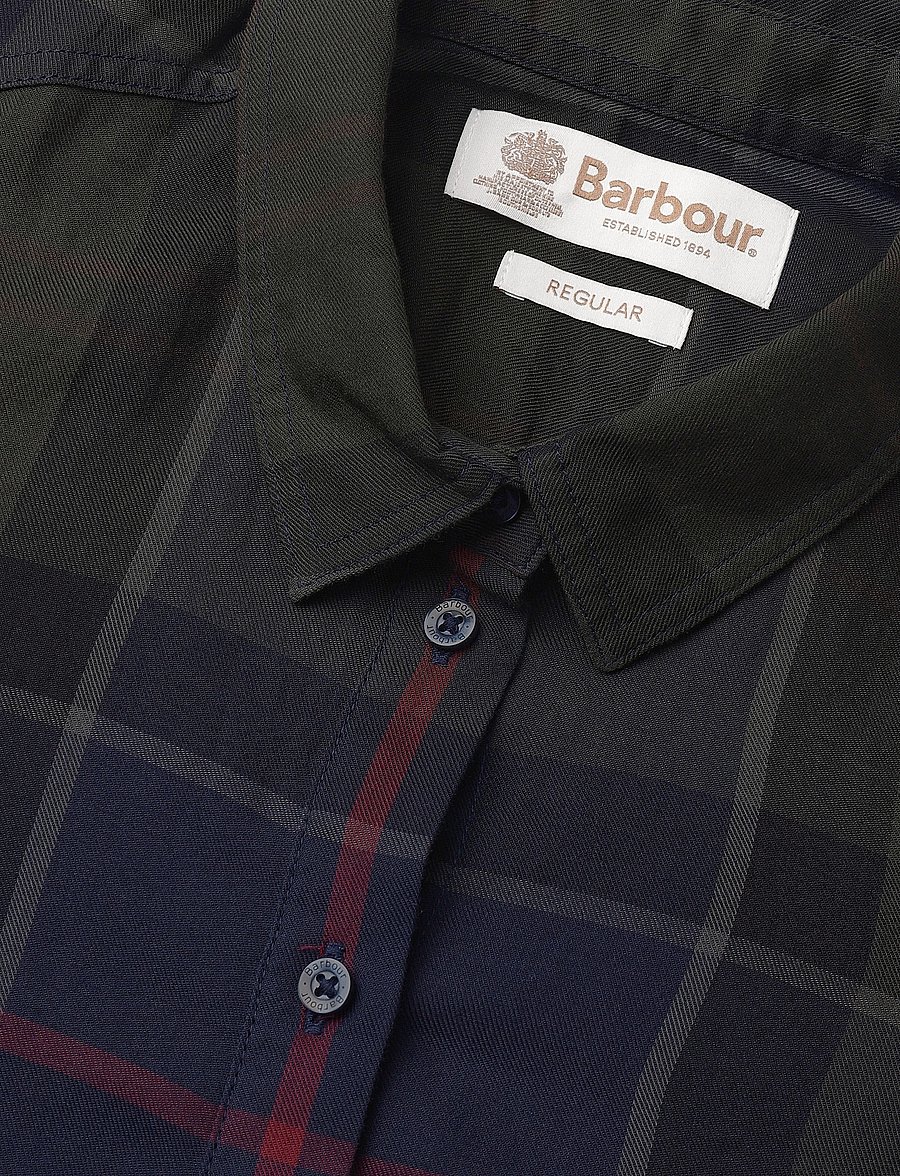 Barbour - Barbour Bredon Check Shirt - shadow classic tartan - 2