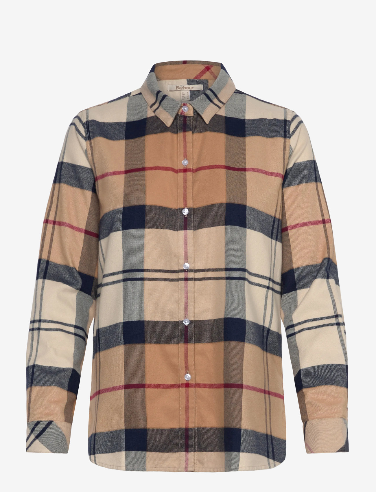 Barbour - Barbour Anna Shirt - langærmede skjorter - brown - 0