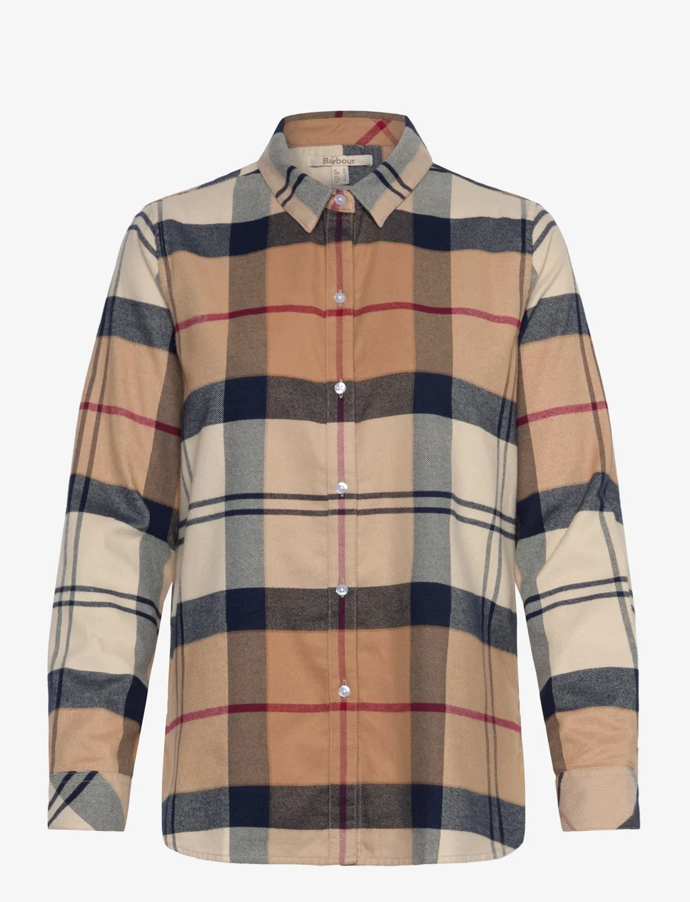 Barbour - Barbour Anna Shirt - langærmede skjorter - brown - 0