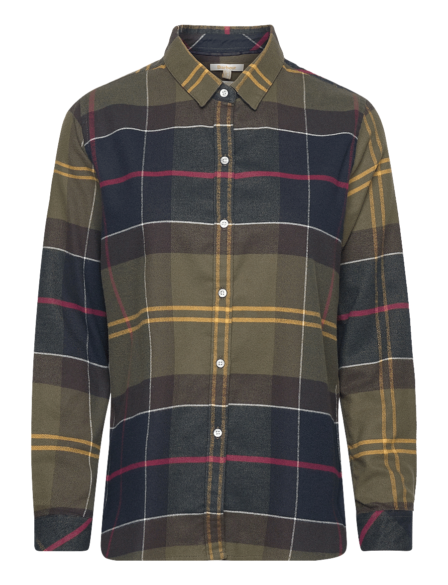 Barbour - Barbour Anna Shirt - langärmlige hemden - classic/olive - 1