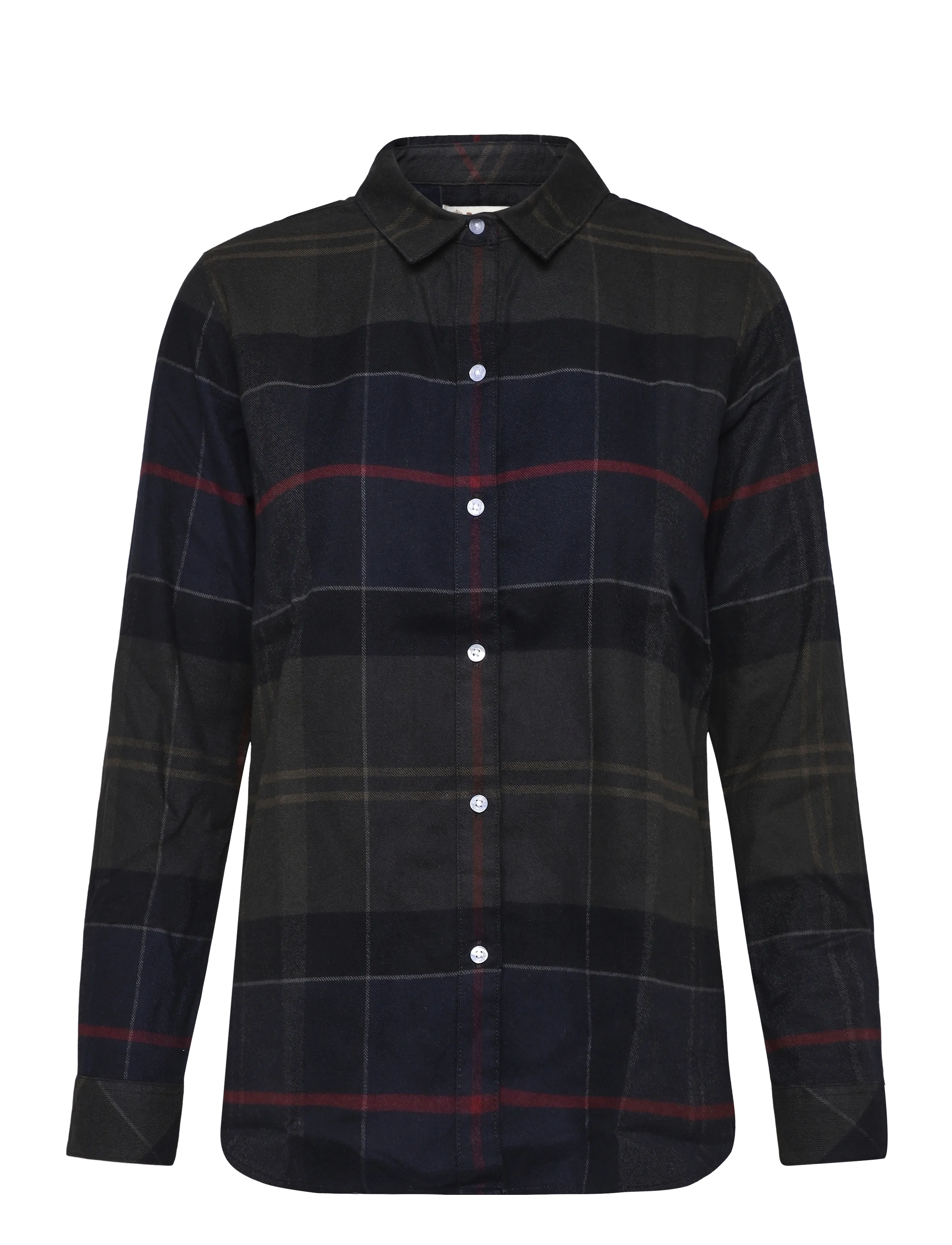 Barbour Barbour Anna Shirt - Hemden - SHADOW TARTAN / khaki/green