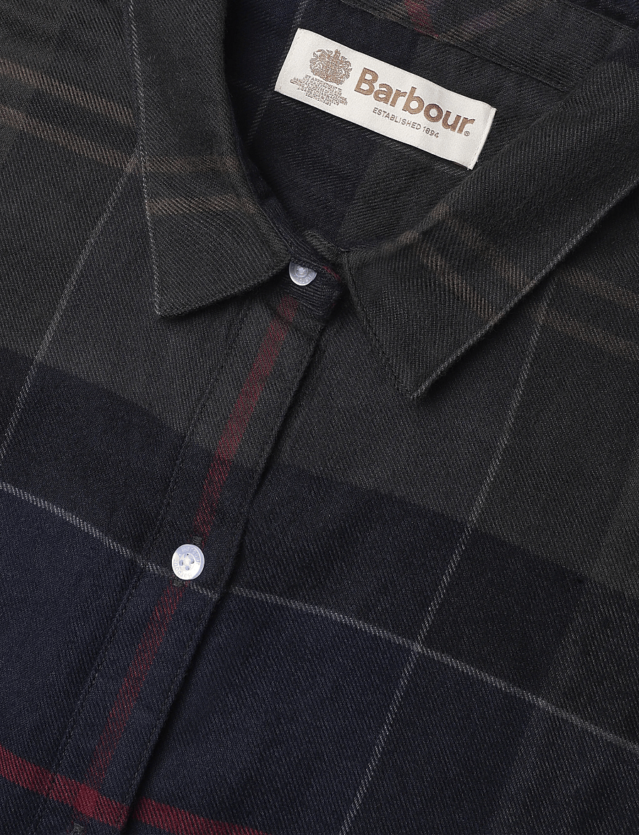 Barbour - Barbour Anna Shirt - langärmlige hemden - shadow tartan - 2