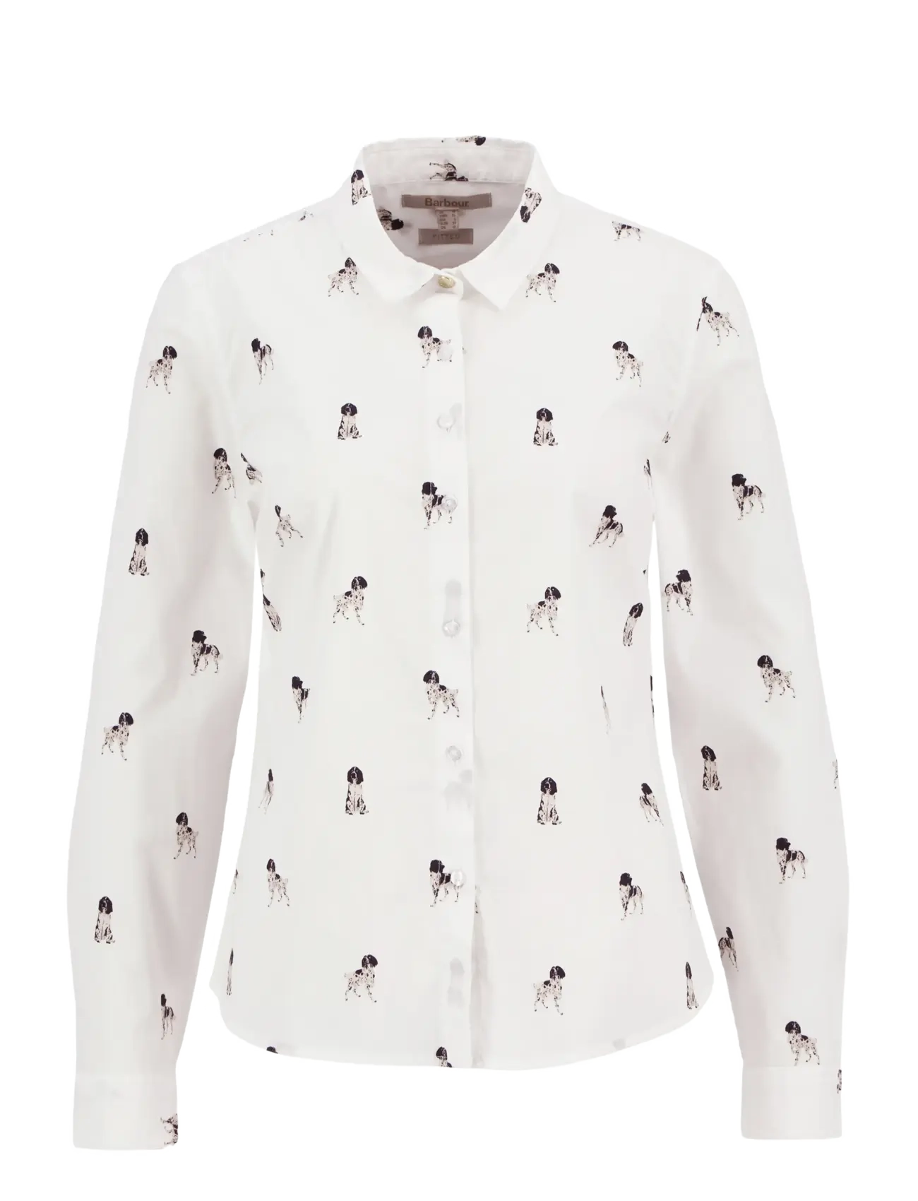 Barbour Barbour Brambles Shirt - Bluser & Skjorter - SKETCHED DOG PR / white