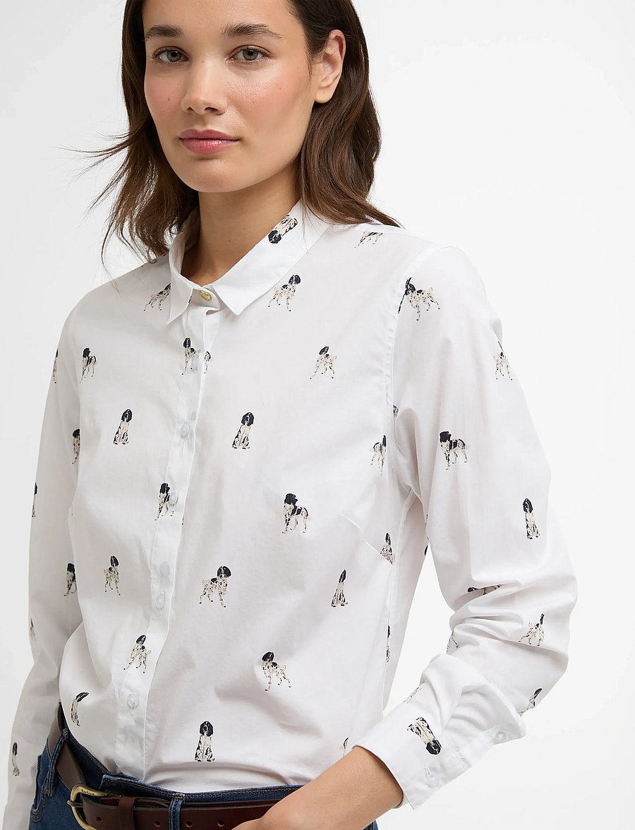 Barbour - Barbour Brambles Shirt - langärmlige hemden - sketched dog pr - 2