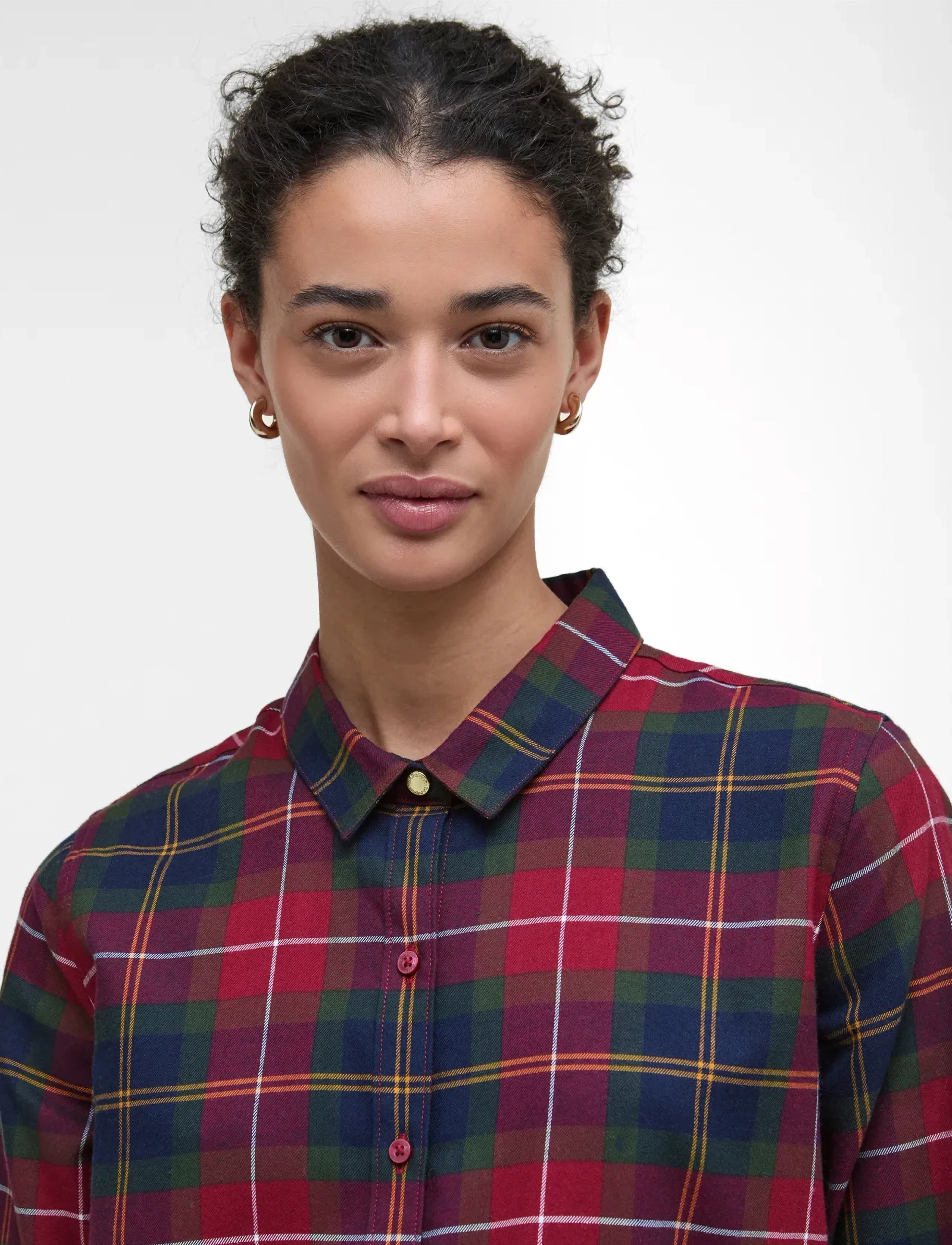 Barbour - Barbour Glades Check Shirt - pikkade varrukatega särgid - red - 4