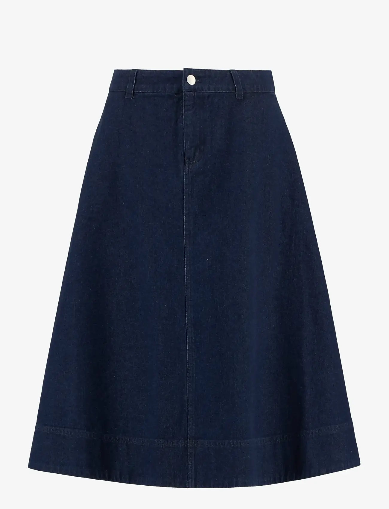 Barbour - Barbour Maia Midi Skir - denim skirts - rinse wash - 1