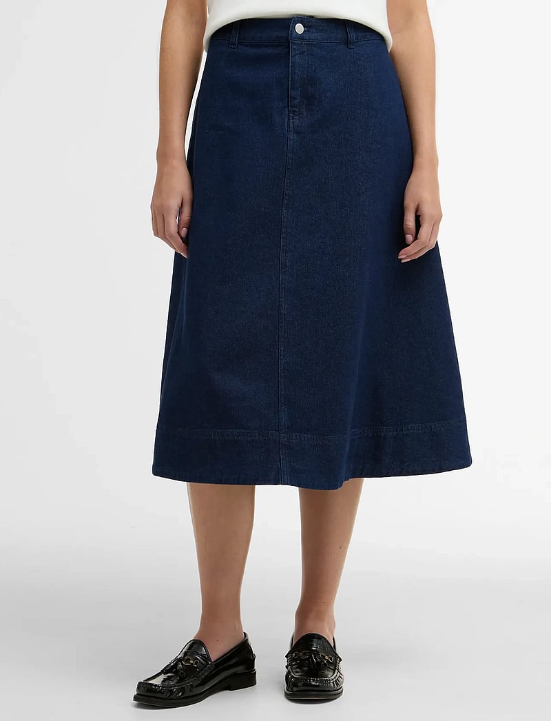 Barbour - Barbour Maia Midi Skir - jeansröcke - rinse wash - 2