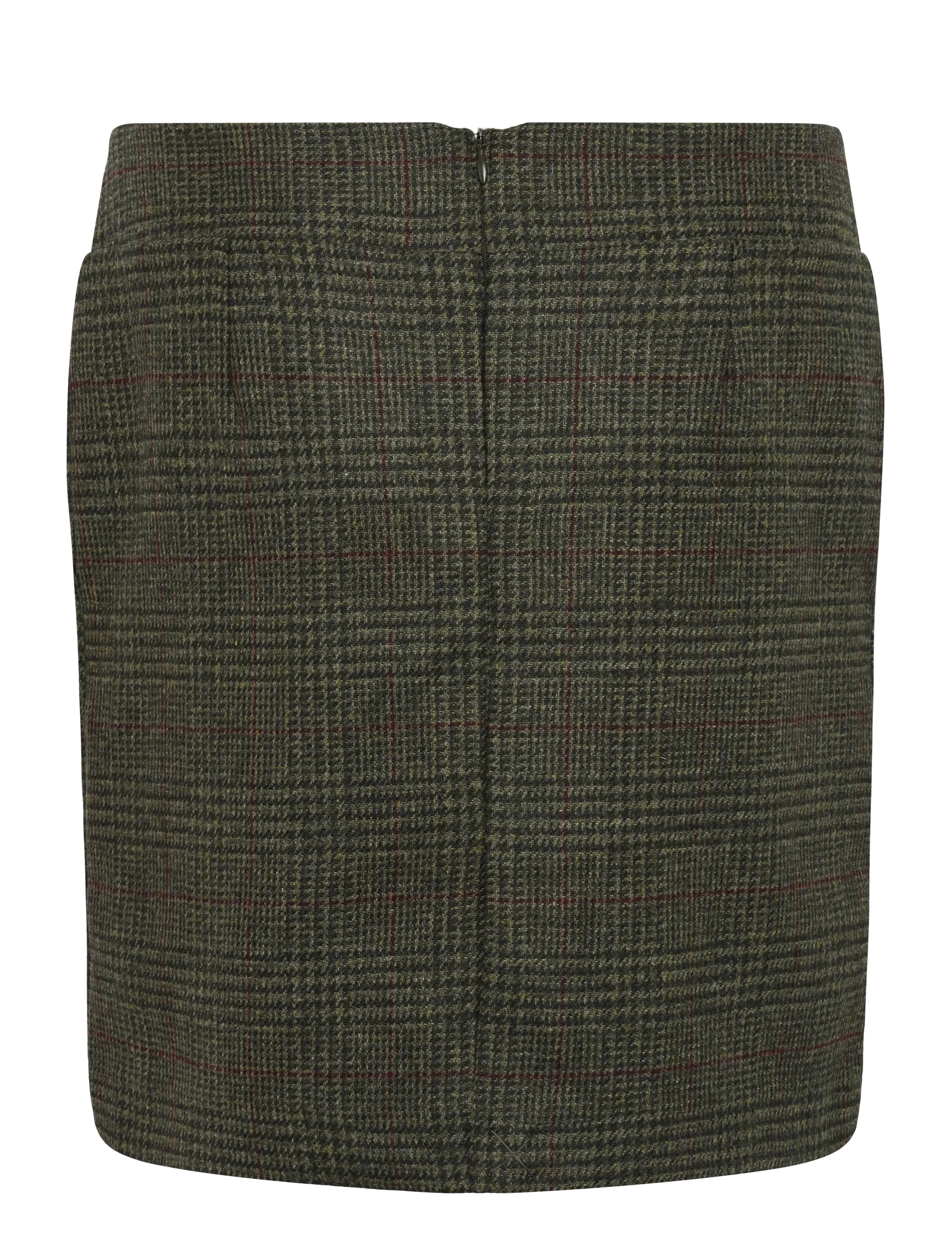 Barbour - Barbour Browning Skirt - bleistiftröcke - olive prince of wales - 1