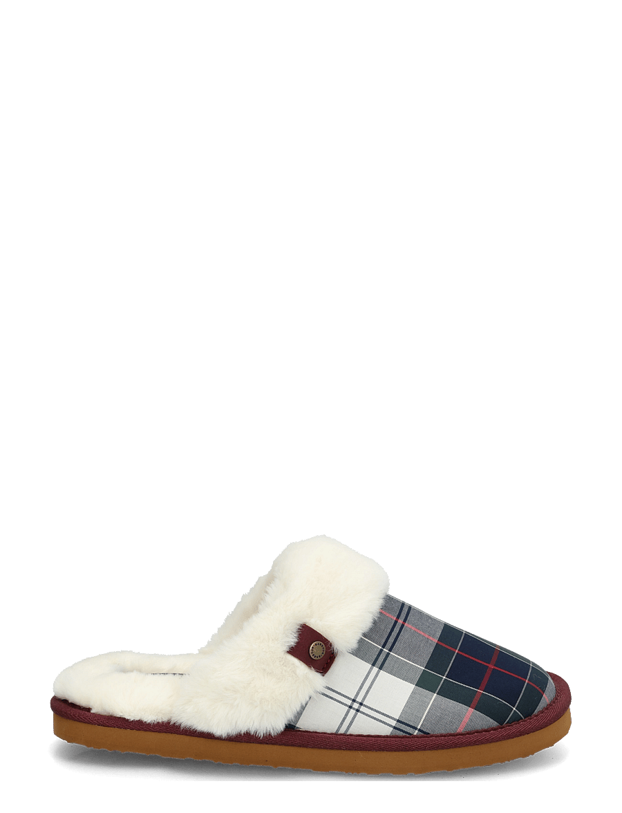 Barbour - Barbour Claudia Tartan Slipper - hverdags stil - lt evergreen festive tartan - 2
