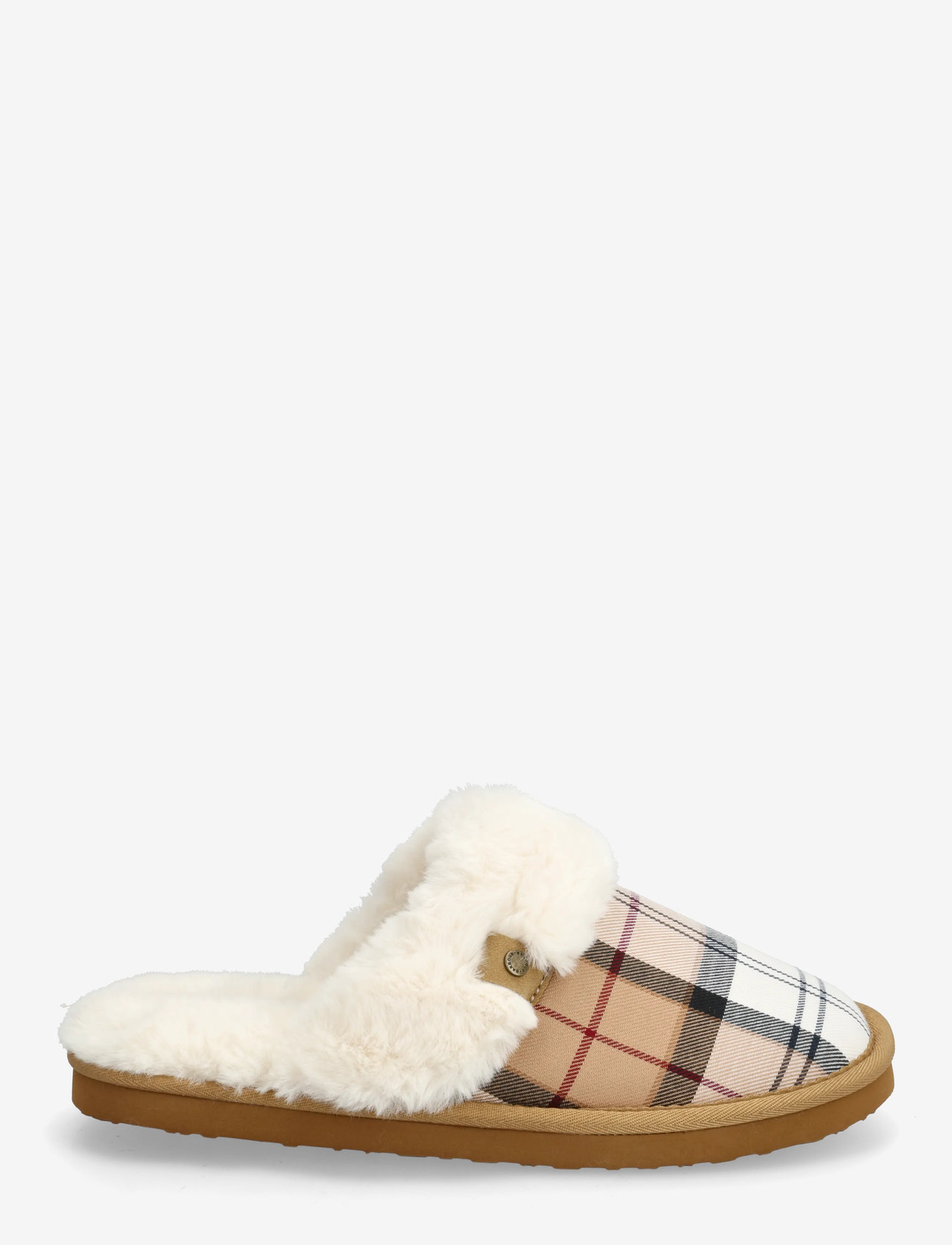 Barbour - Barbour Claudia Tartan Mule Slipper - hausschuhe - brown - 1