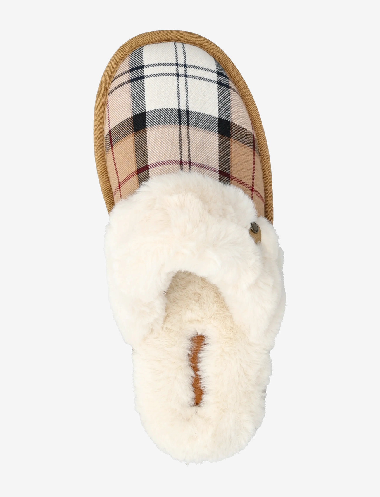 Barbour - Barbour Claudia Tartan Mule Slipper - hausschuhe - brown - 3