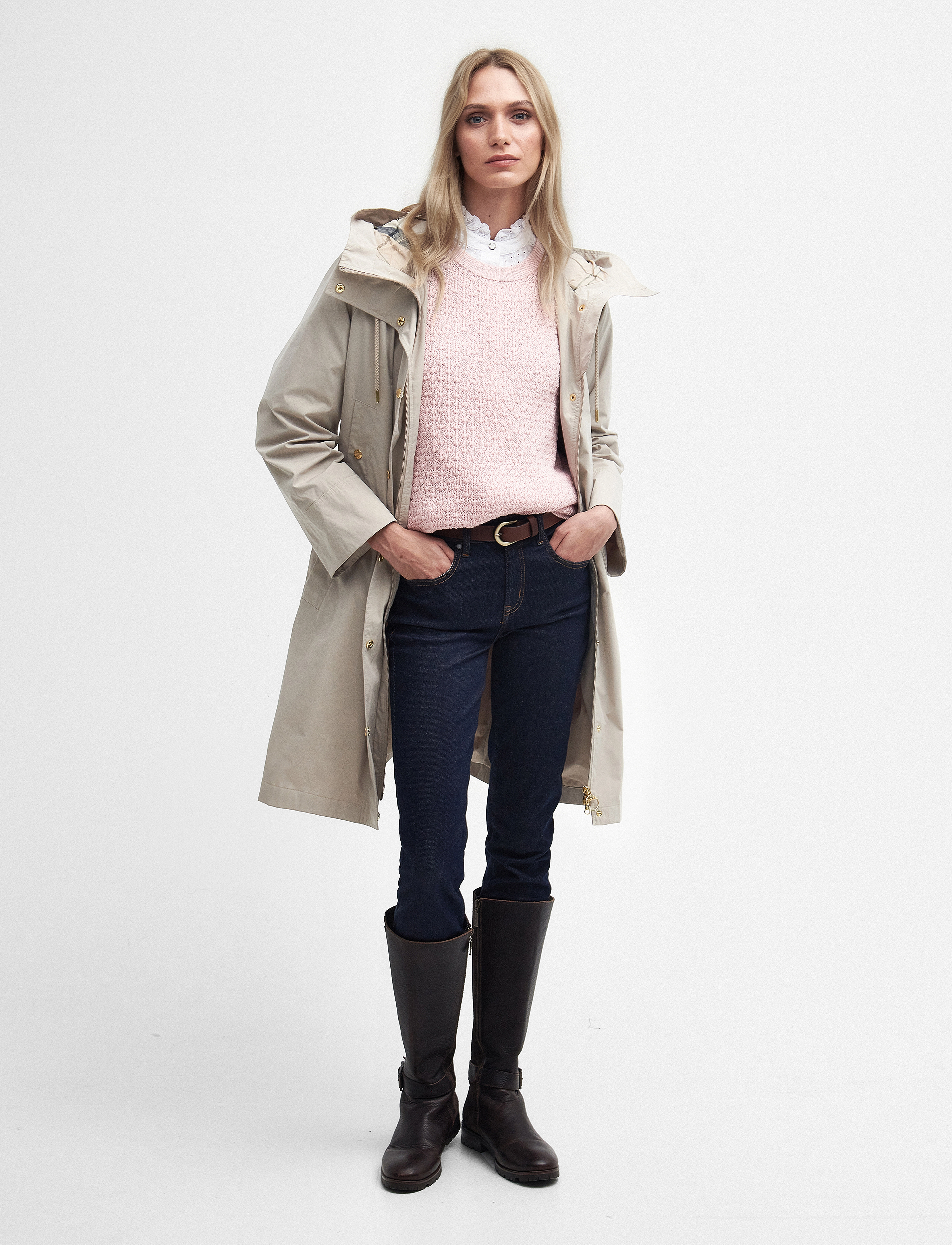 Barbour - Barbour Robin Showerpr - lt sand/bayleaf dress - 2