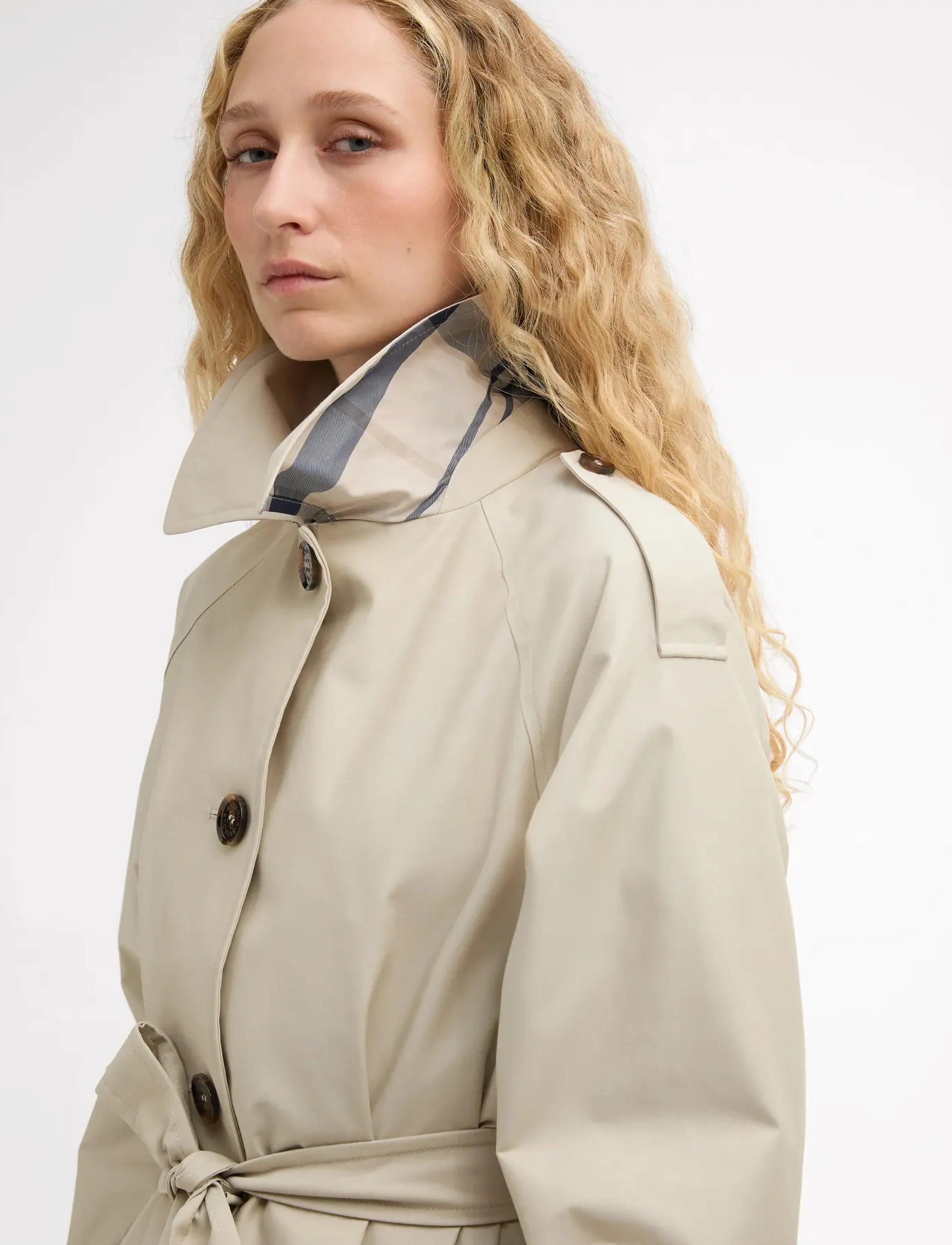Barbour - Barbour Maia Sproof - lietpalčiai - mist/dress navy - 4