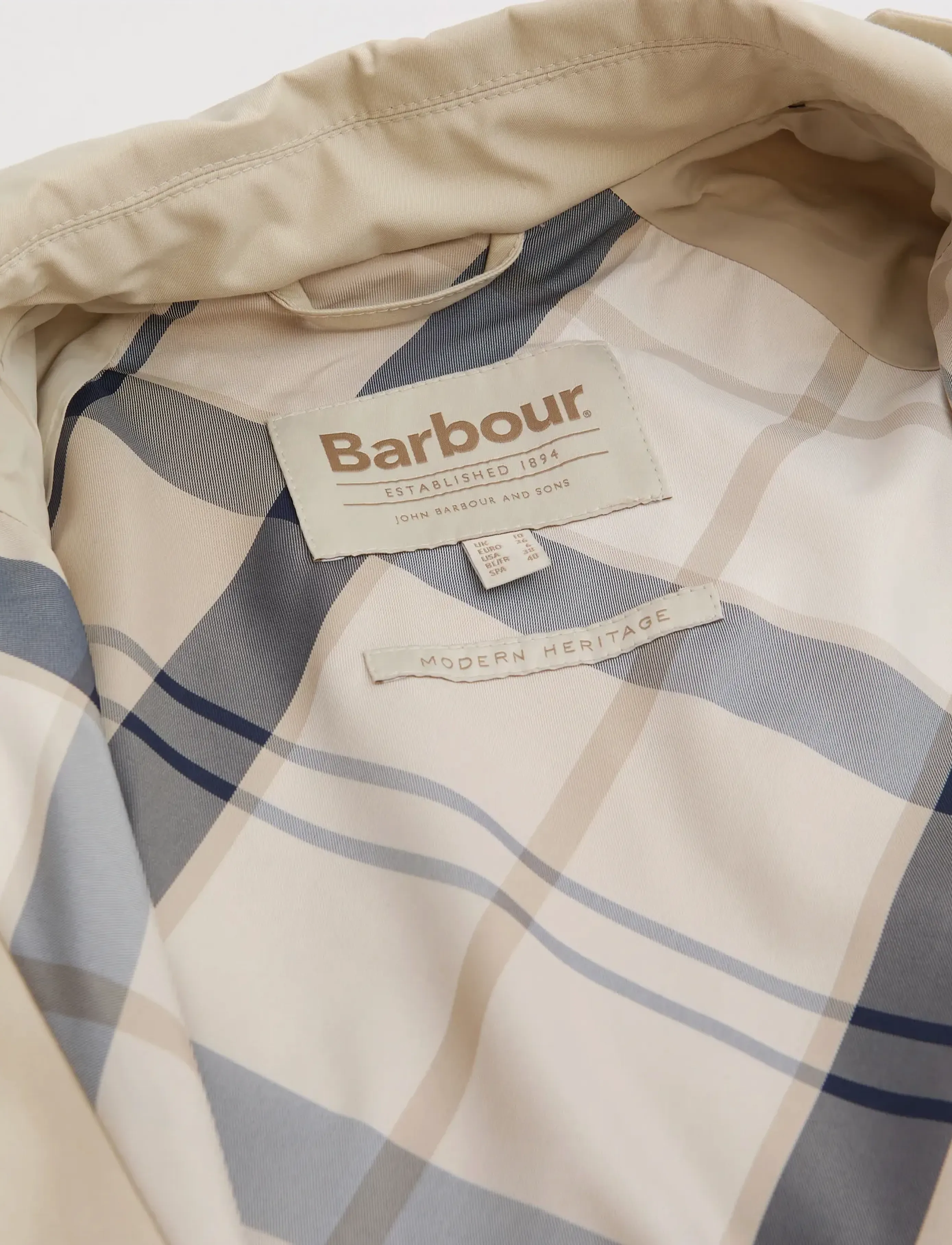 Barbour - Barbour Maia Sproof - lietpalčiai - mist/dress navy - 5