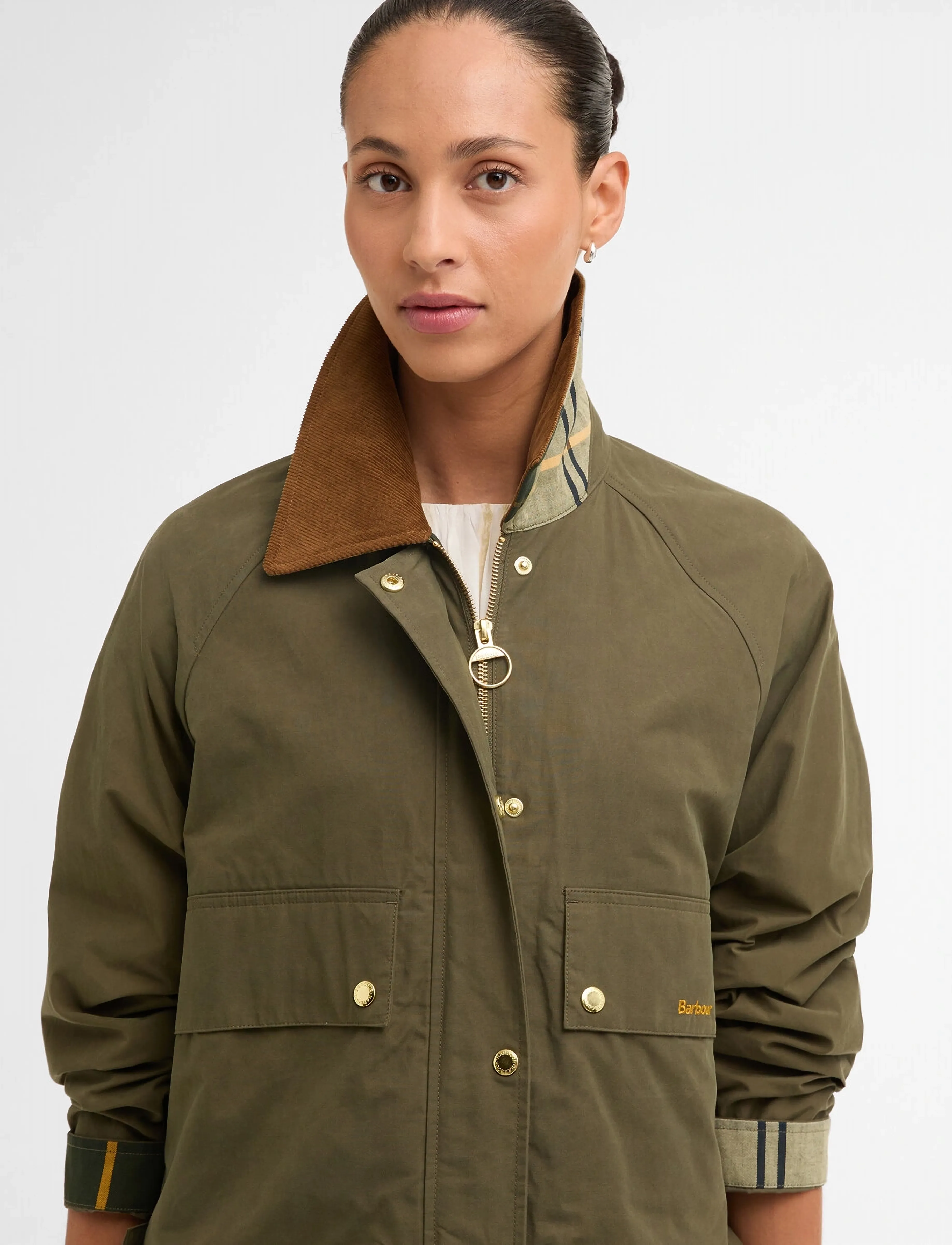 Barbour - Barbour Medland Sproof - kurtki wiosenne - ivy green/ancie - 4