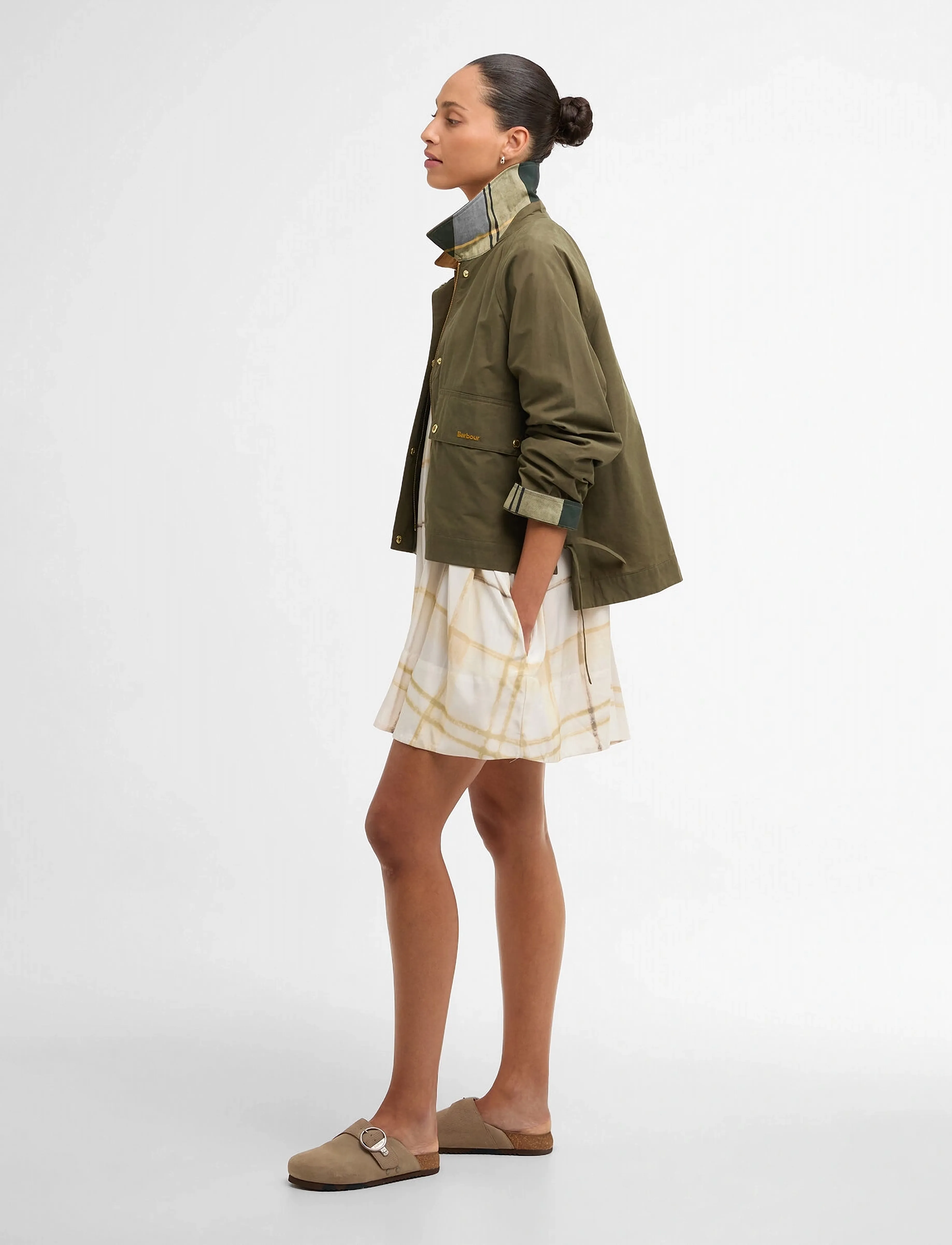 Barbour - Barbour Medland Sproof - kurtki wiosenne - ivy green/ancie - 5