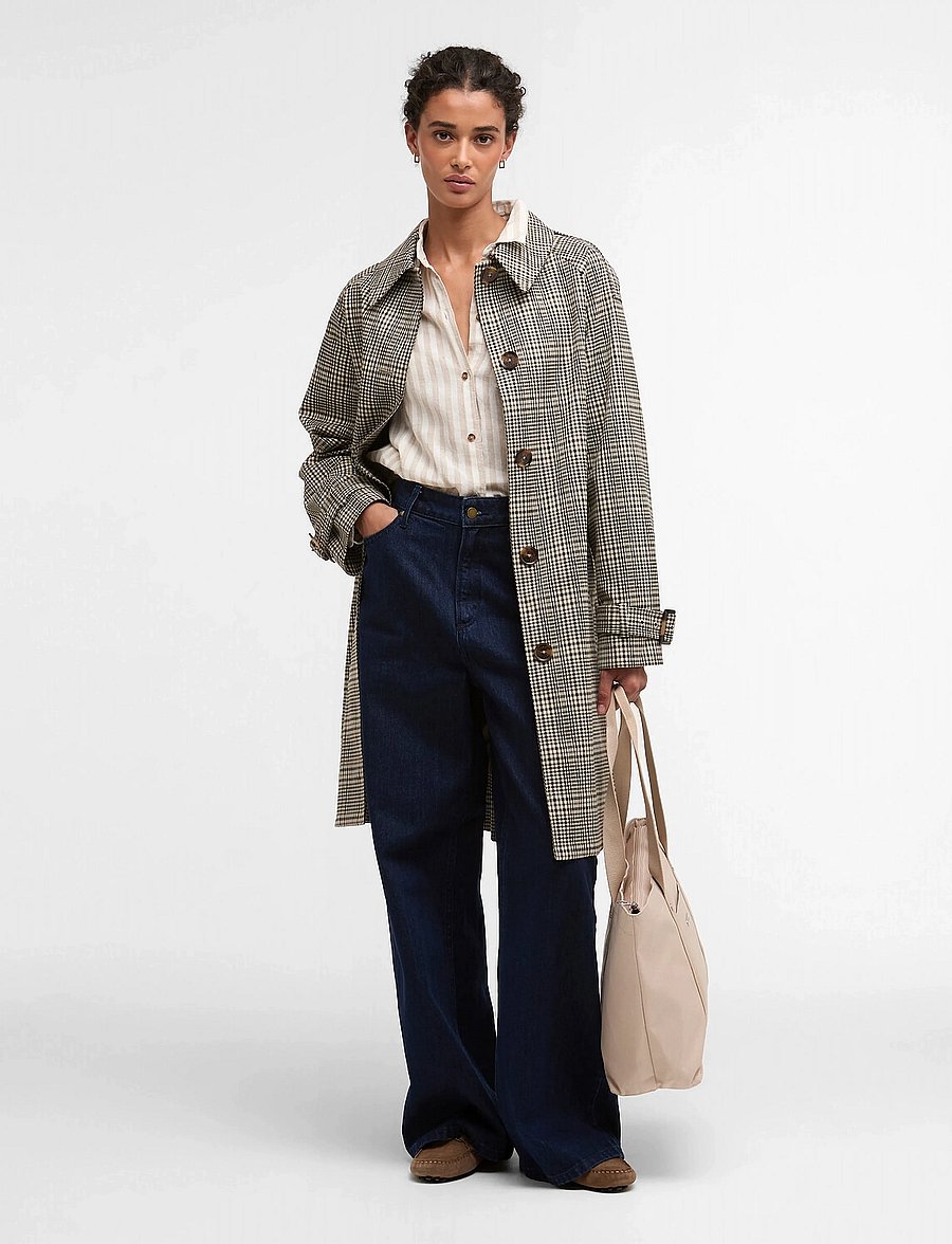 Barbour - Barbour Maia Check - trencze - olive prince of wales che - 2