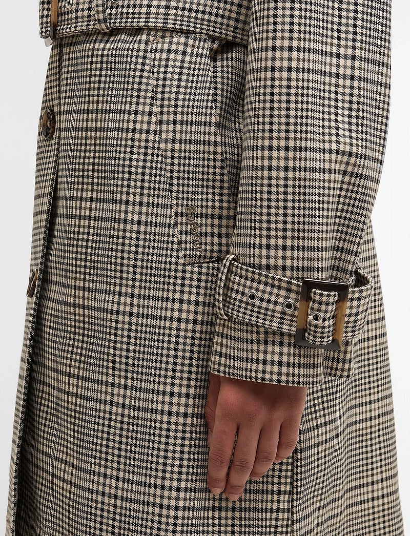 Barbour - Barbour Maia Check - trenchcoats - olive prince of wales che - 5