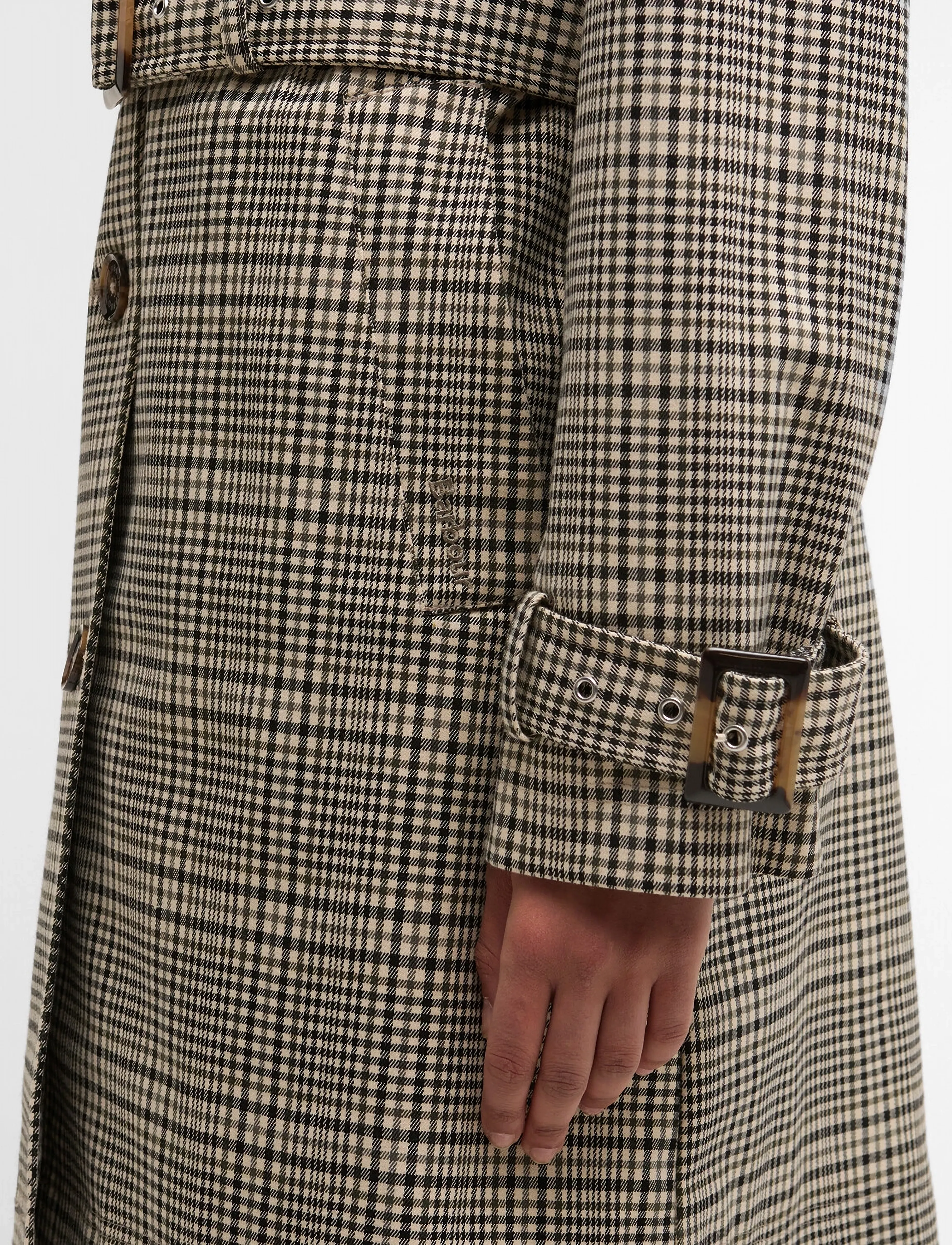 Barbour - Barbour Maia Check - trencze - olive prince of wales che - 5