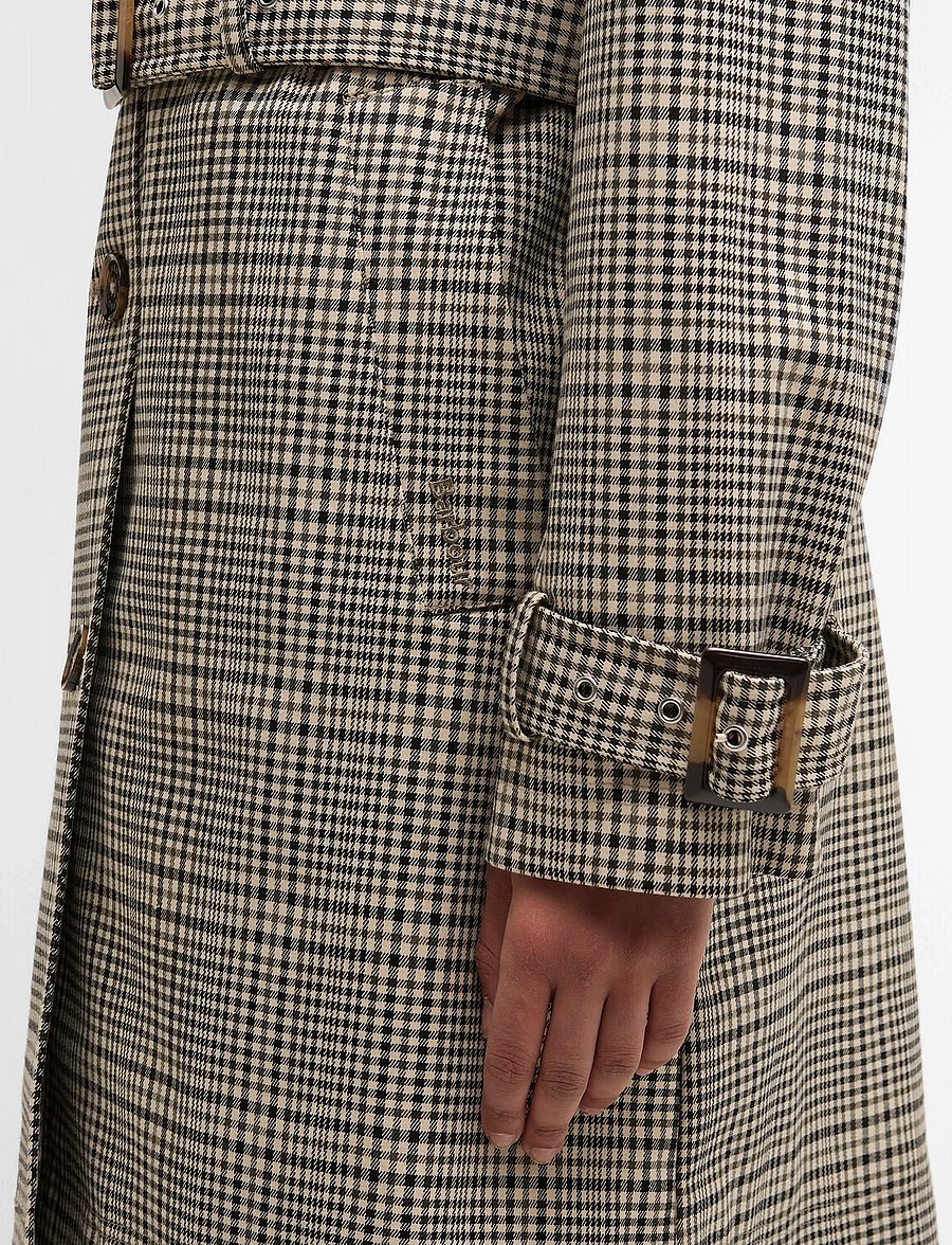Barbour - Barbour Maia Check - trencze - olive prince of wales che - 5