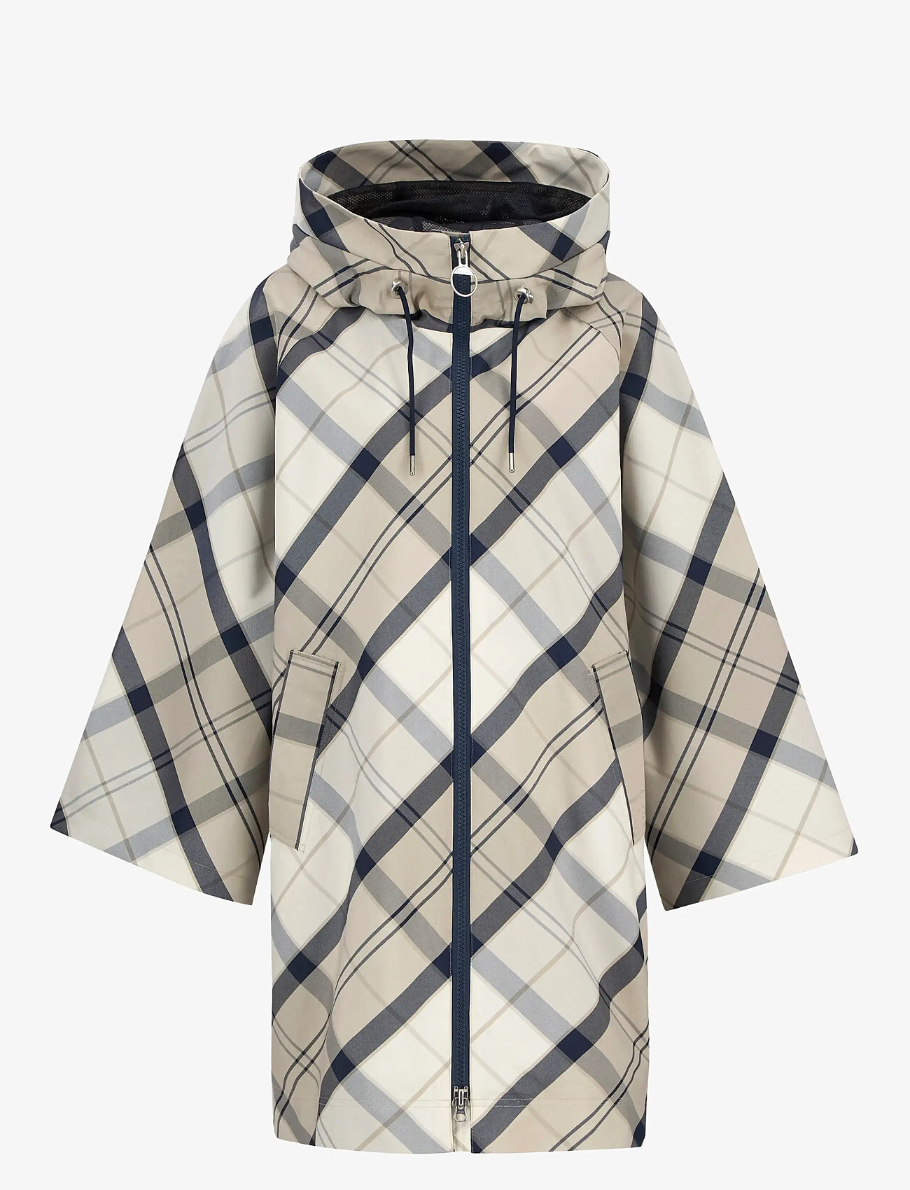 Barbour - Barbour Kinsale Tartan - regnjakker - dress navy tart - 1