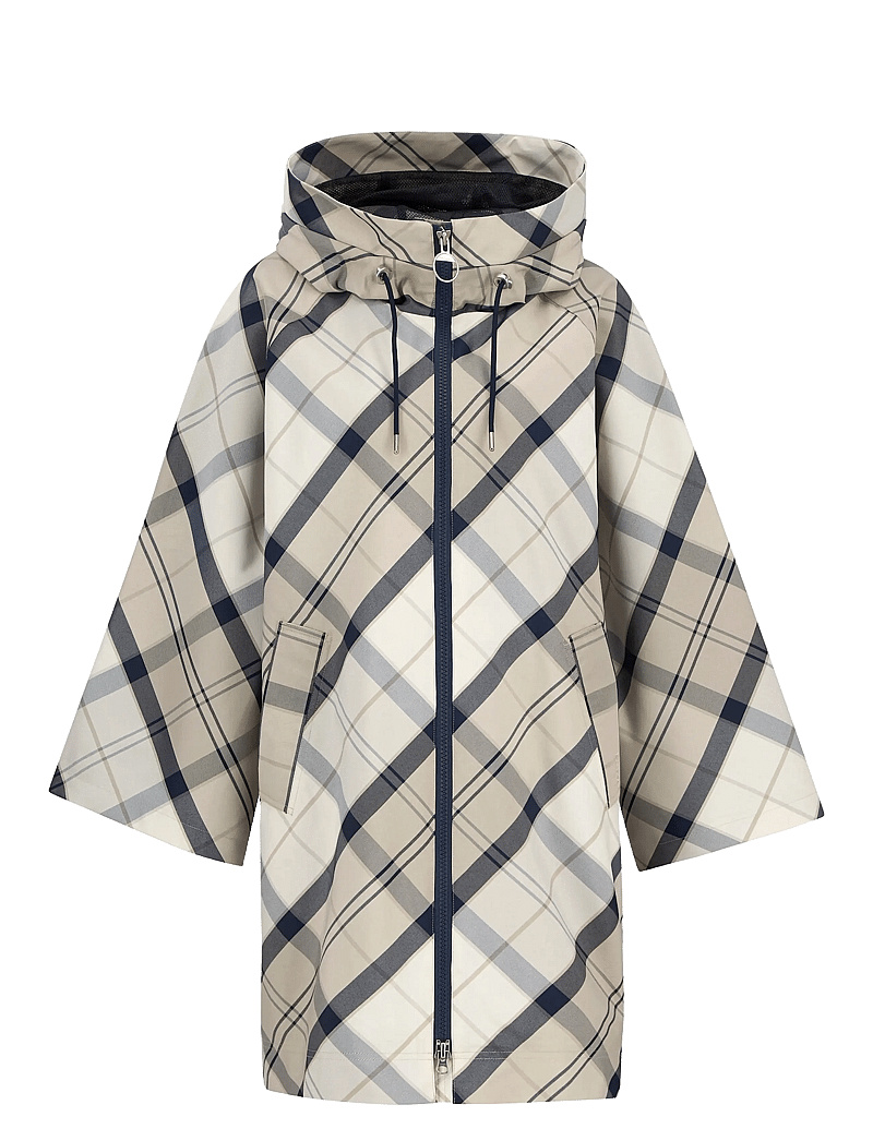 Barbour - Barbour Kinsale Tartan - regnjakker - dress navy tart - 1