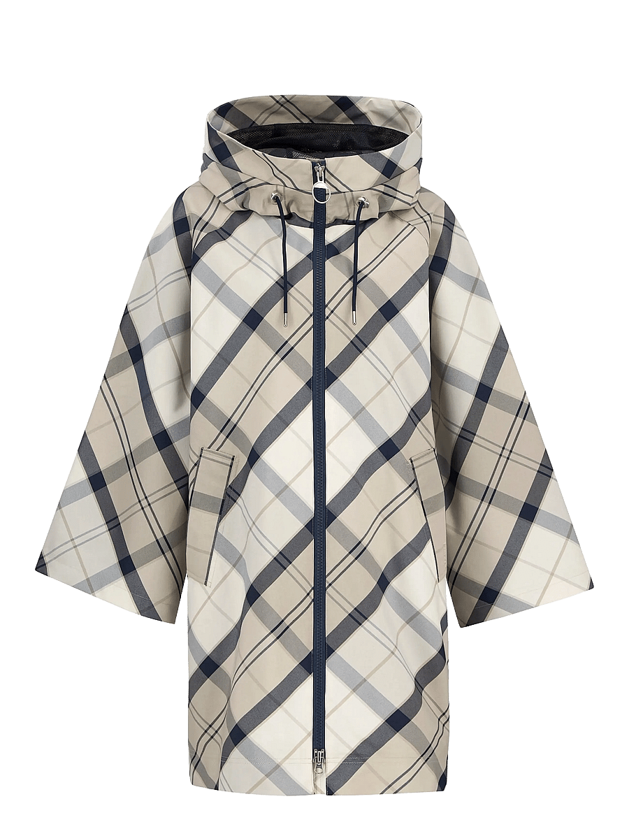 Barbour - Barbour Kinsale Tartan - regnjackor - dress navy tart - 1