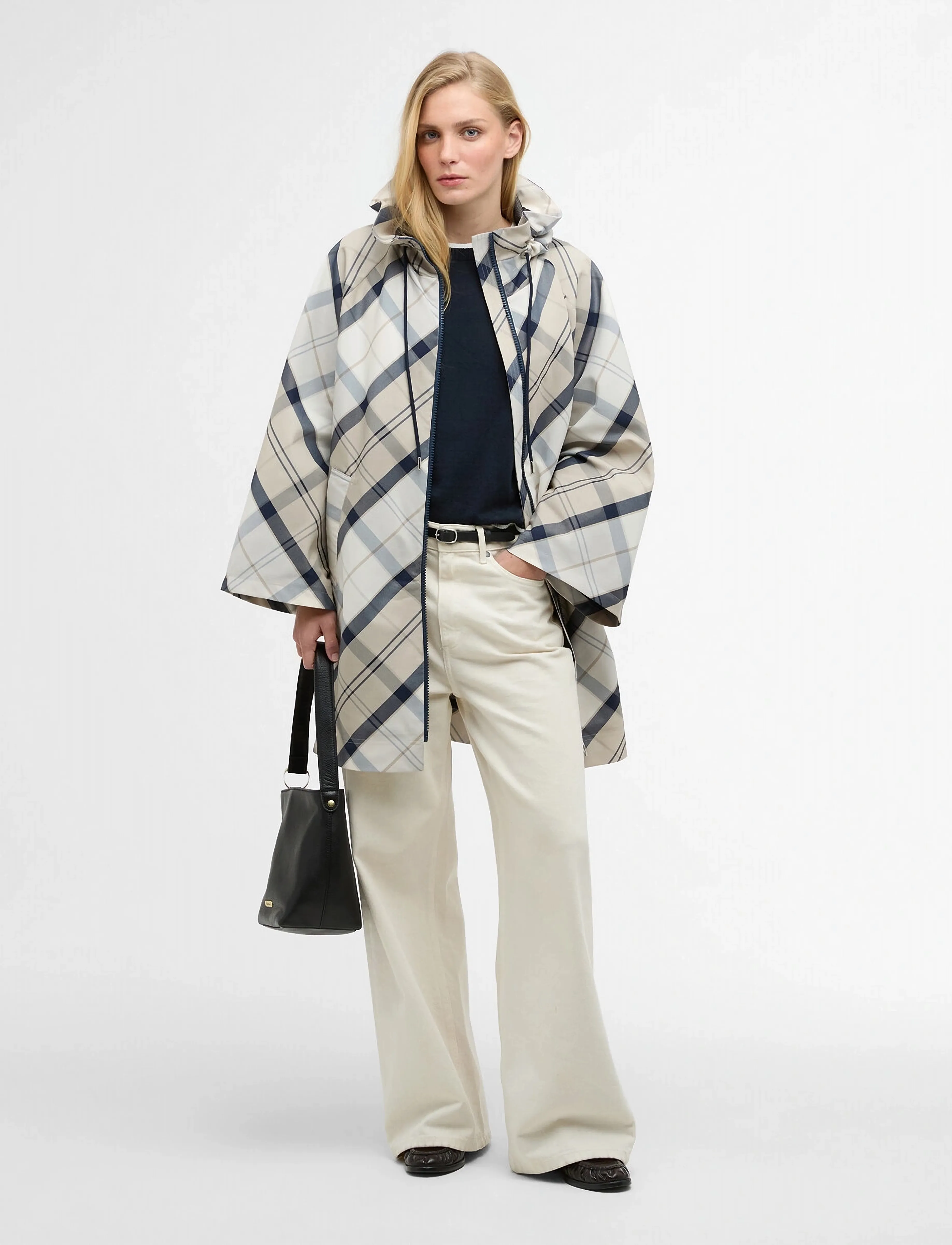 Barbour Barbour Kinsale Tartan - Transitional Layering - DRESS NAVY TART / cream