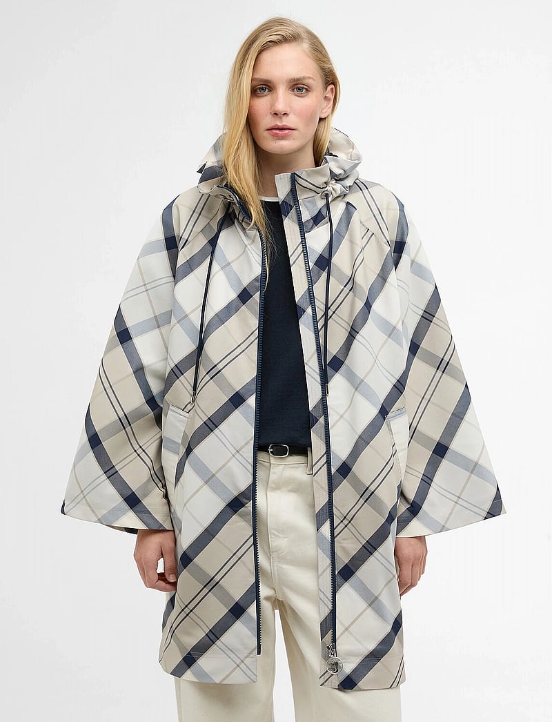 Barbour - Barbour Kinsale Tartan - regnjakker - dress navy tart - 2