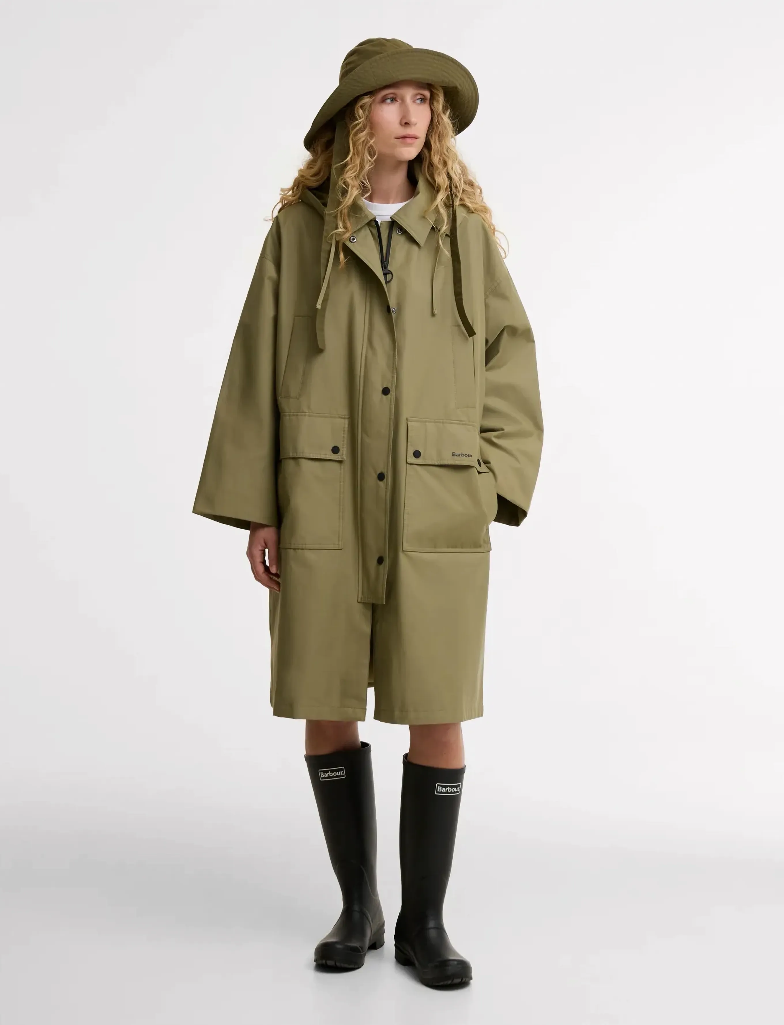 Barbour Barbour Blearigg SP - Lietusmēteļi - BLEACHED OLIVE / khaki/green