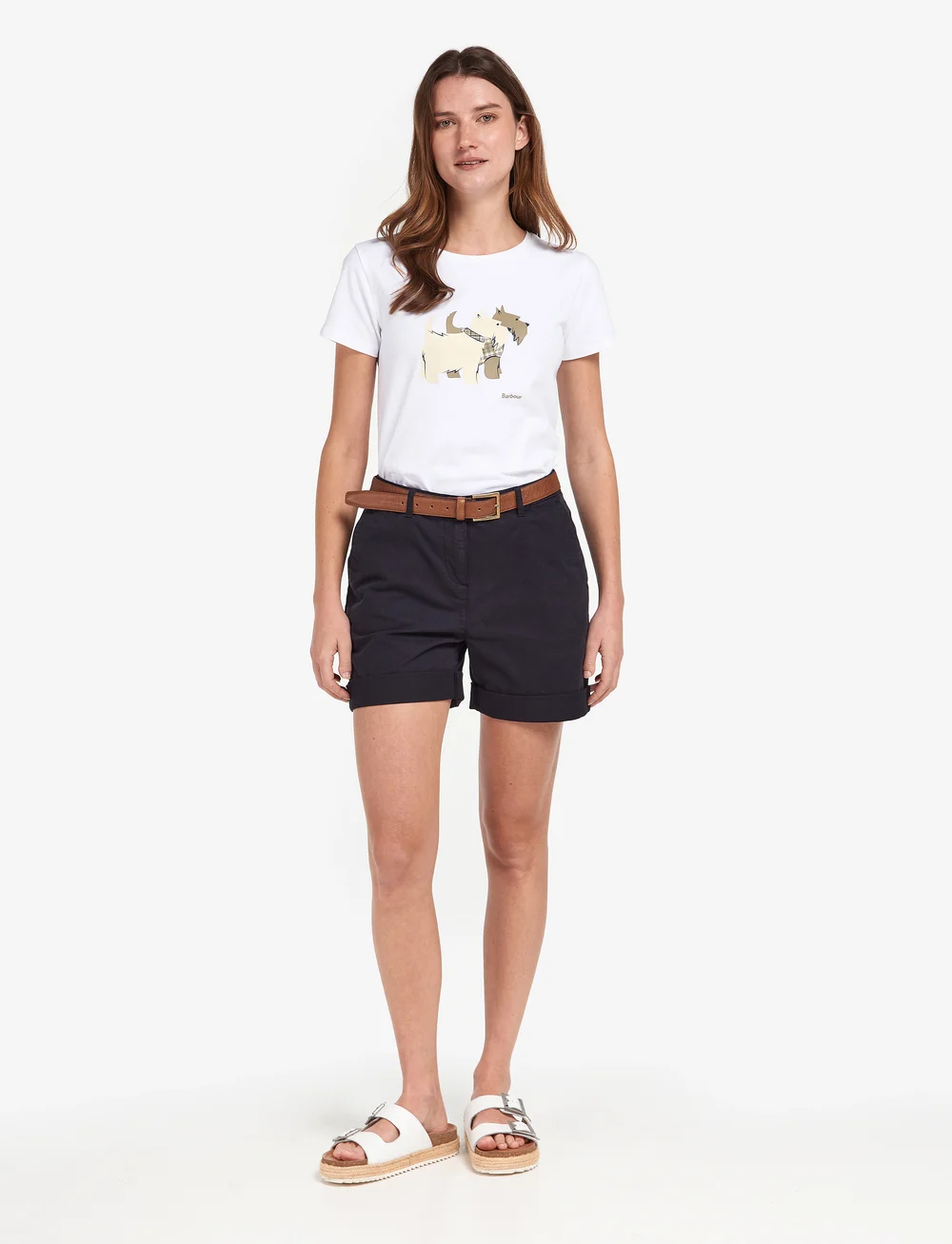 Barbour Barbour Chino Shorts Camouflage Green 8 Chino shorts Boozt