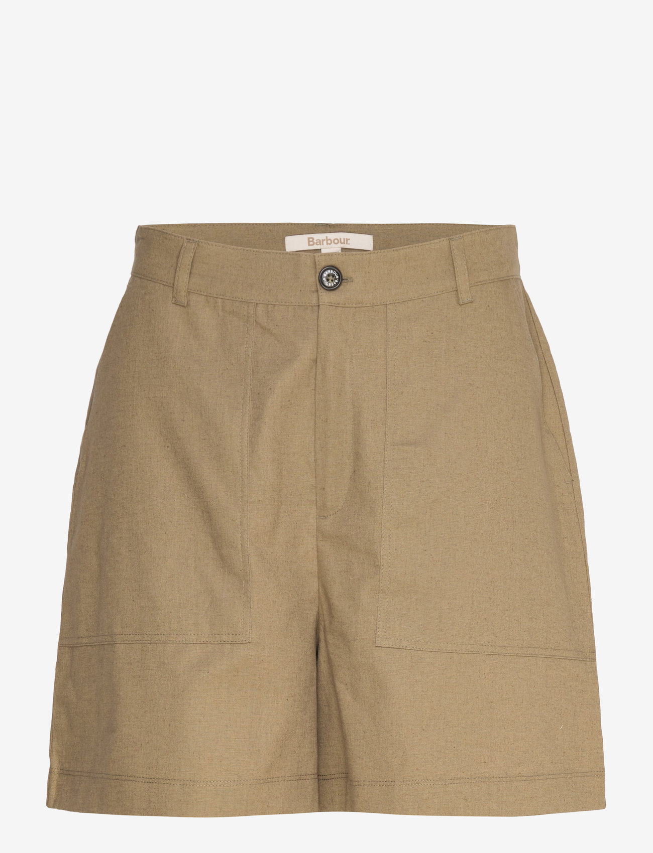 Barbour - Barbour Cary Shorts - hørshorts - dusky green - 1