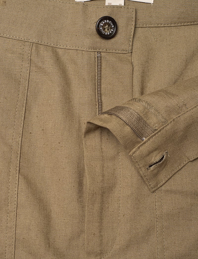 Barbour - Barbour Cary Shorts - hørshorts - dusky green - 5
