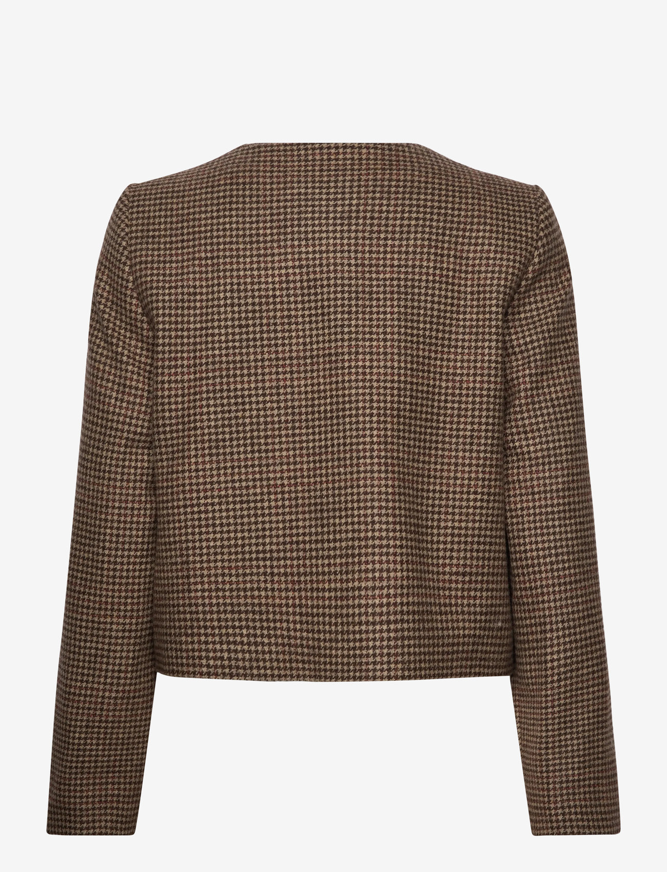 Barbour - Barbour Corina Collarless Tailored Jacket - wolljacken - brown - 1