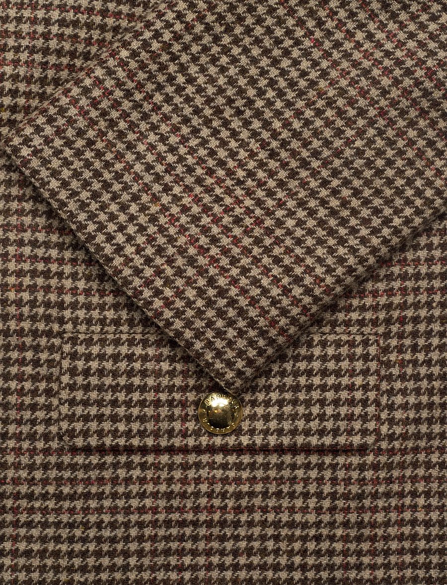 Barbour - Barbour Corina Collarless Tailored Jacket - ulljackor - brown - 3