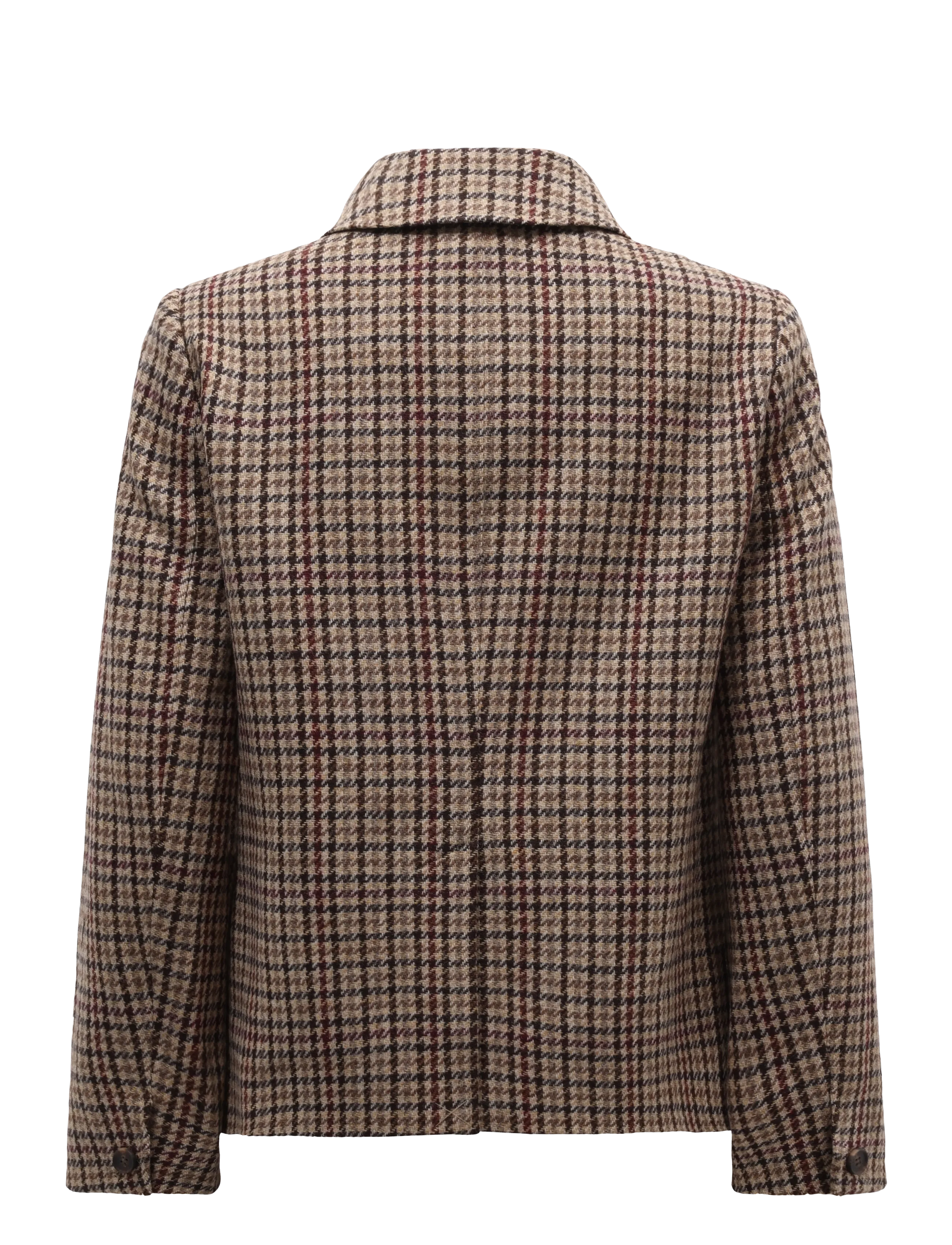 Barbour - Barbour Austen Tailored Jacket - single breasted blazers - classic beige check - 1