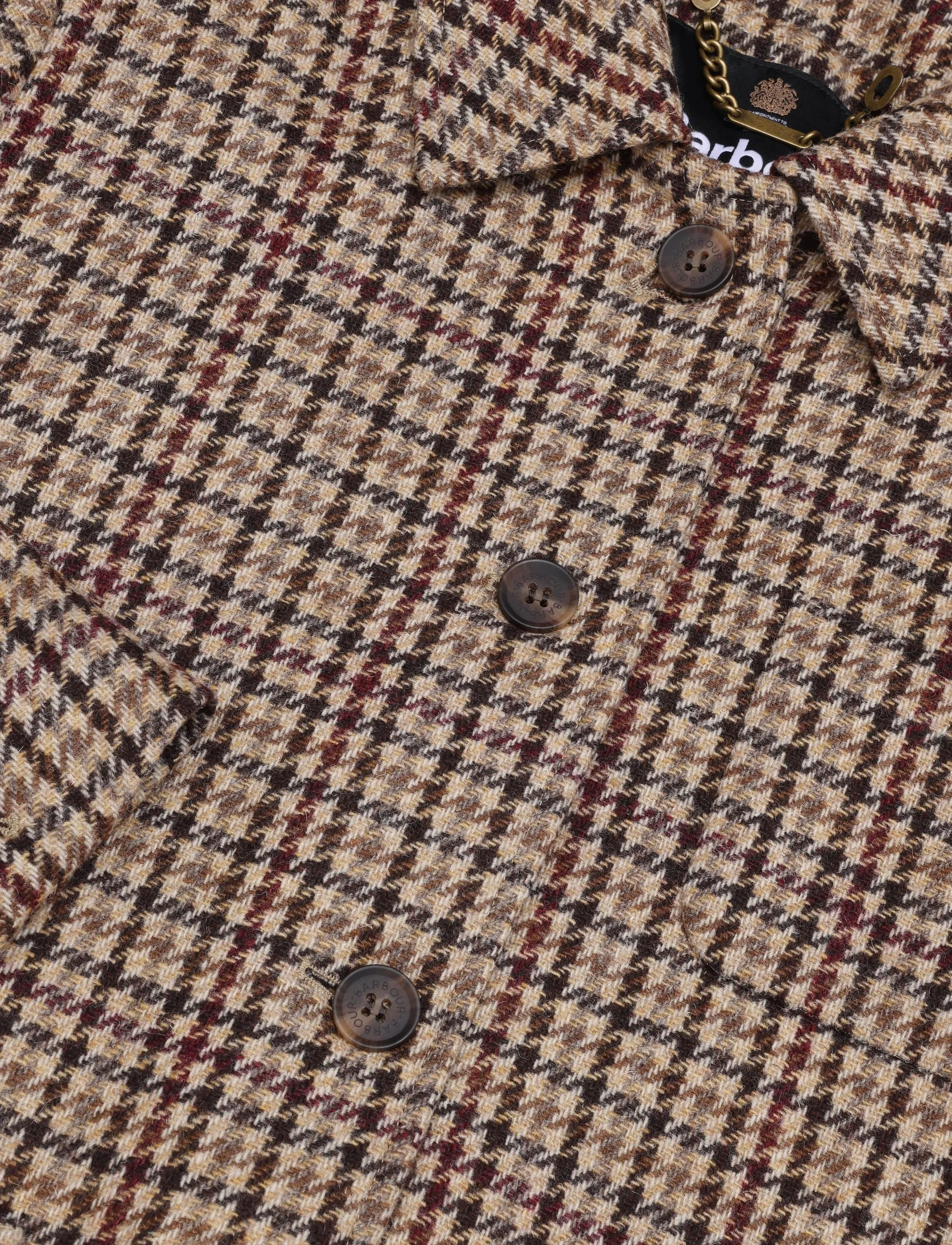 Barbour - Barbour Austen Tailored Jacket - single breasted blazers - classic beige check - 2