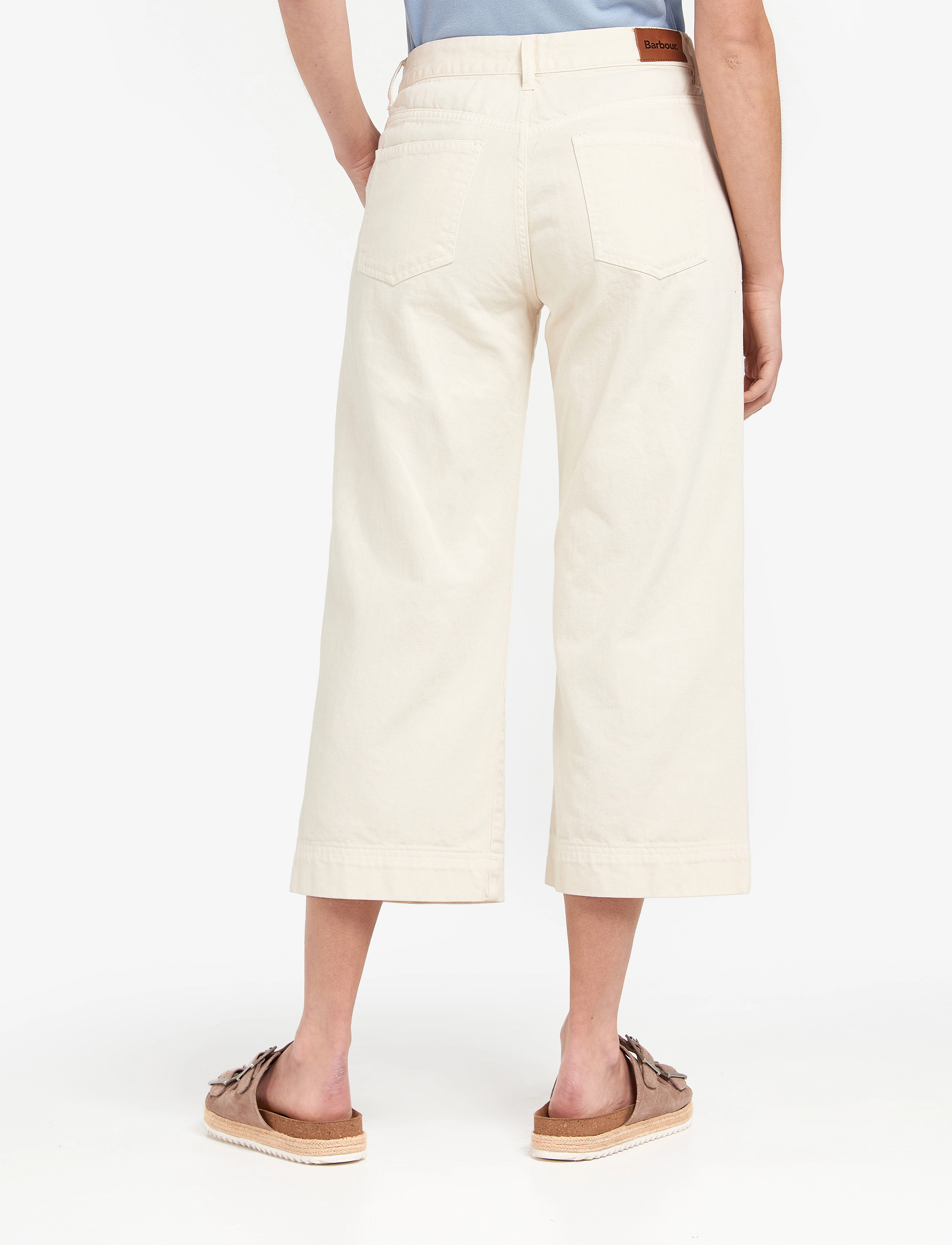 Barbour - Barbour Southp Crop Je - Ecru - 18 - ecru - 3