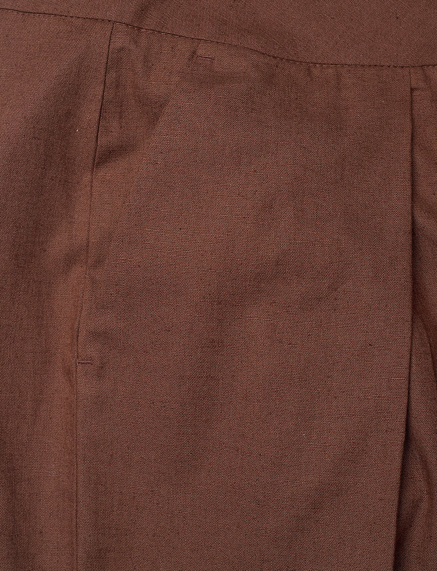 Barbour - Barbour Lucy Trousers - linen trousers - walnut - 5