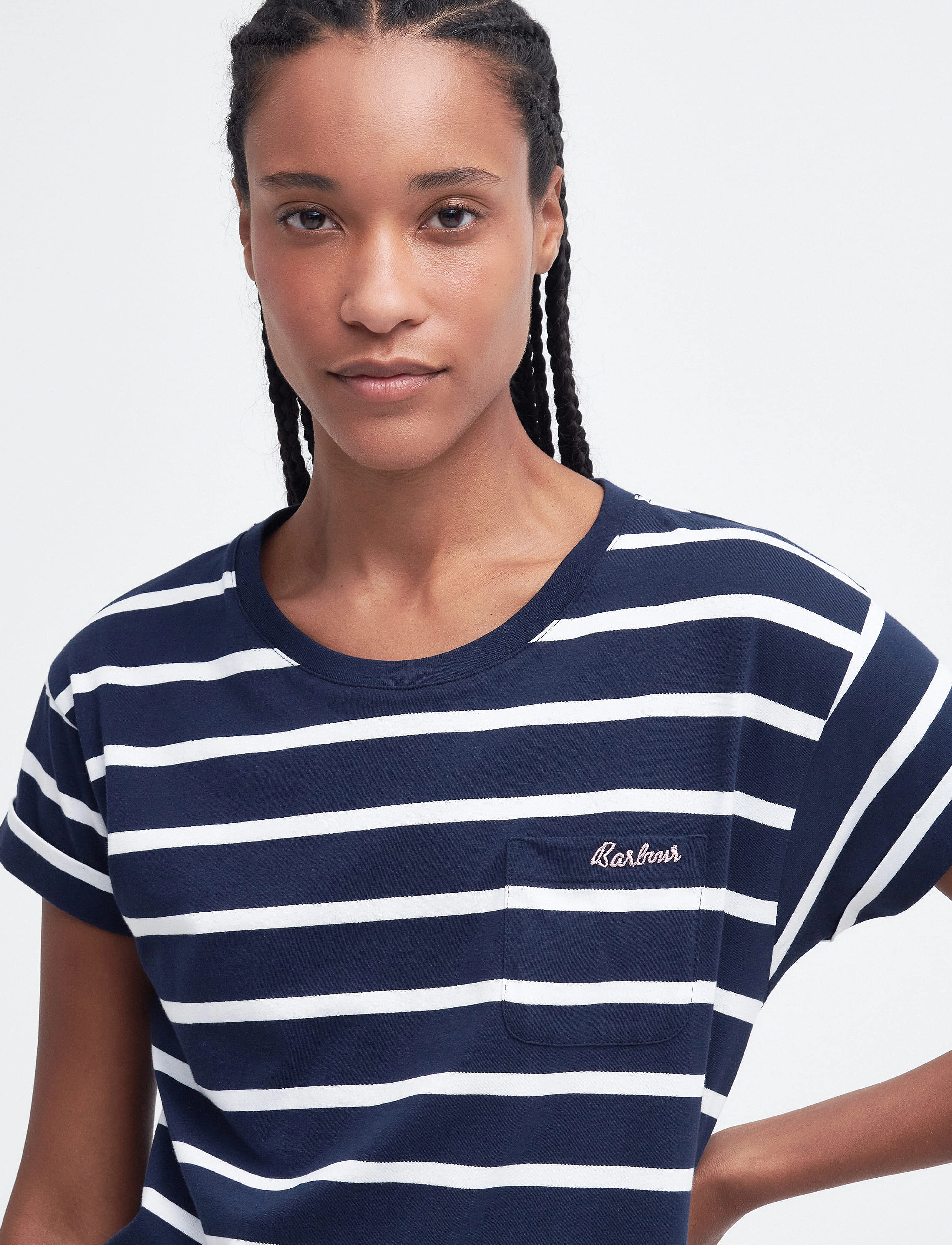 Barbour - Barbour Otterb Strpe t - navy/white stripe - 4