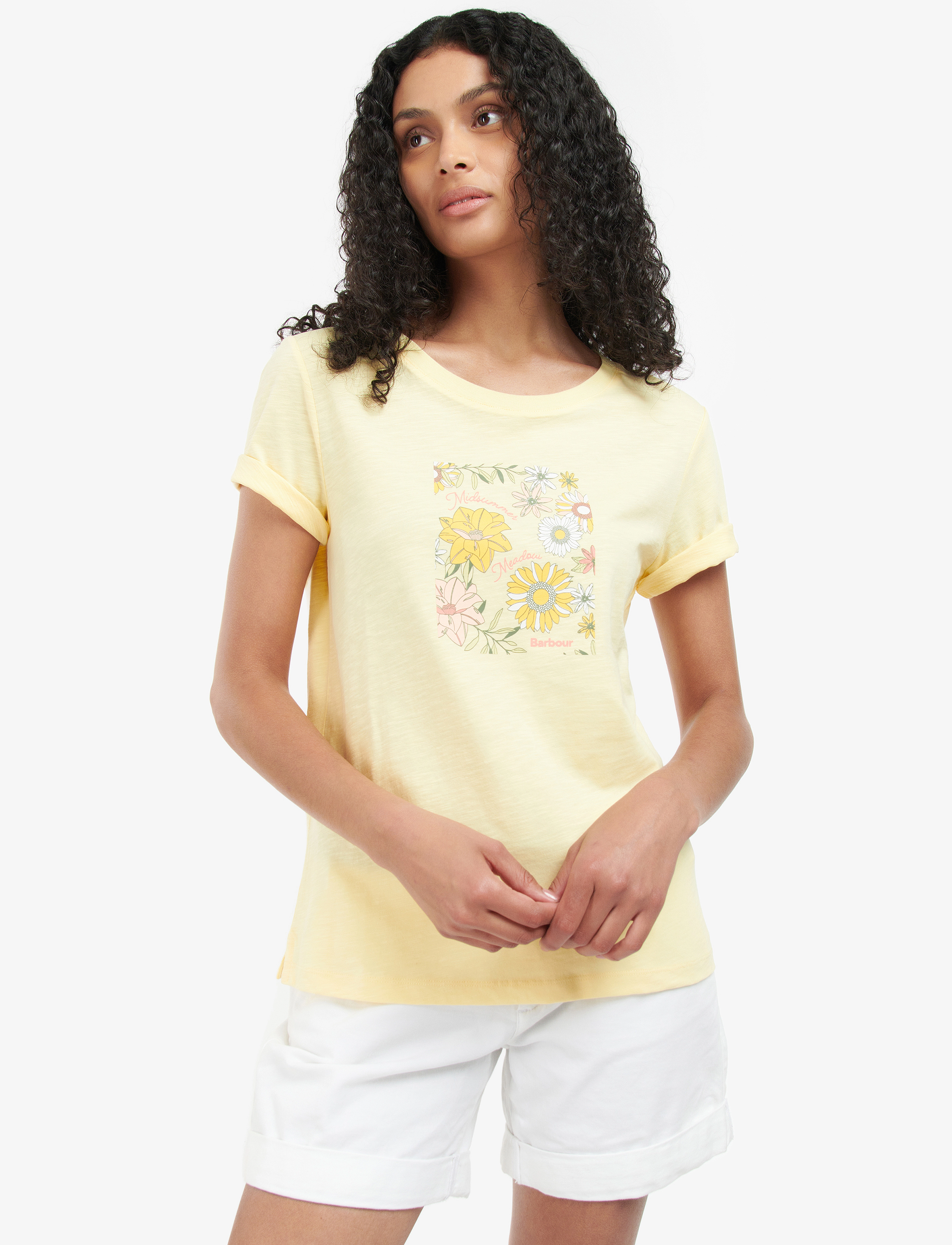 Barbour - Barbour Coraline Tee   Butterm - butterm - 2