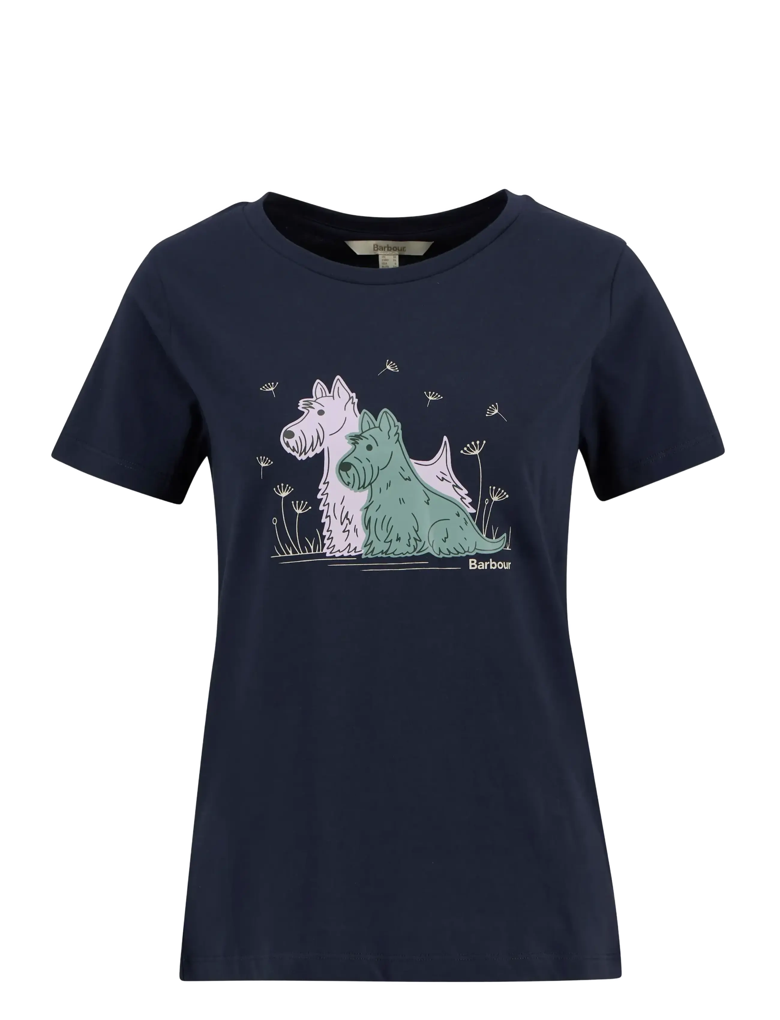 Barbour Barbour Clover T-shirt - Barbour - NAVY / navy