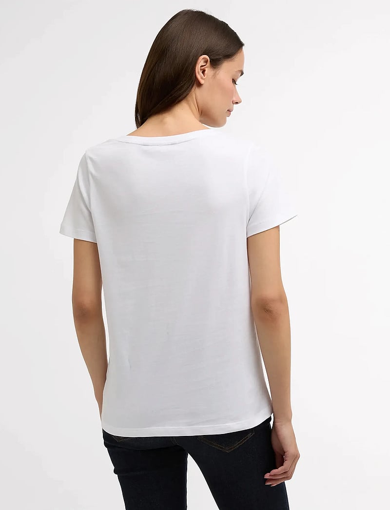 Barbour - Barbour Brambles Tee - t-shirts - white - 3