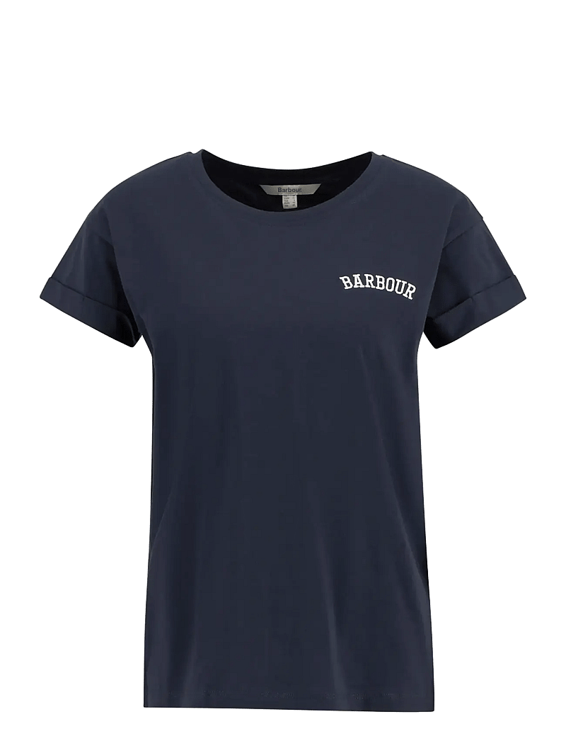 Barbour - Barbour Bede T-Shirt - t-shirts - navy - 1