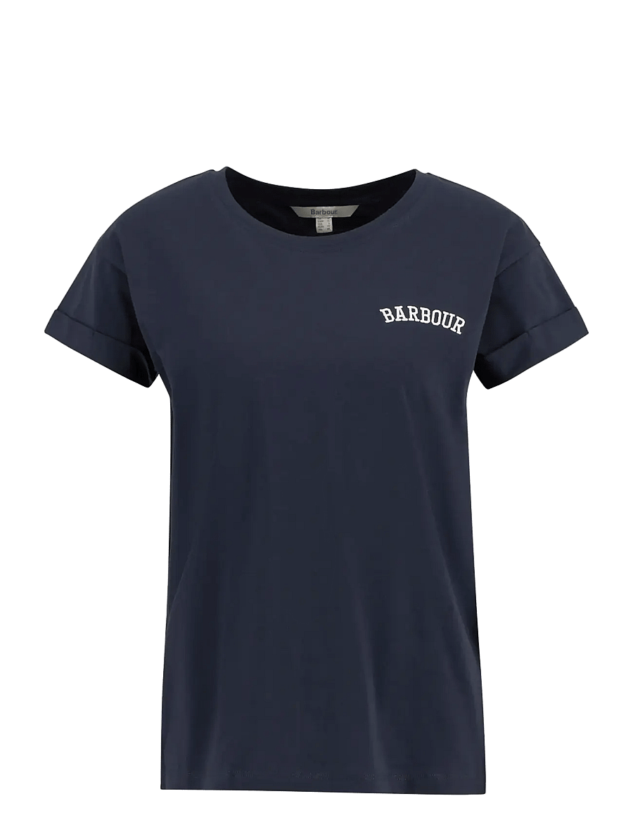 Barbour - Barbour Bede T-Shirt - t-särgid - navy - 1