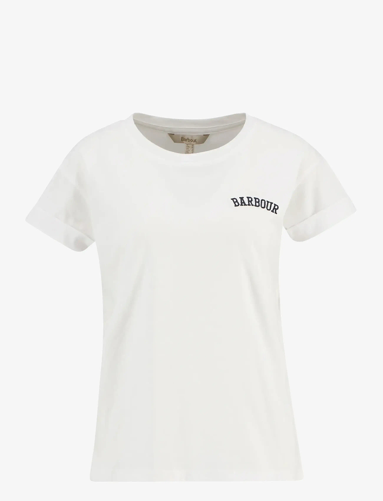 Barbour - Barbour Bede T-Shirt - t-shirts - white - 1
